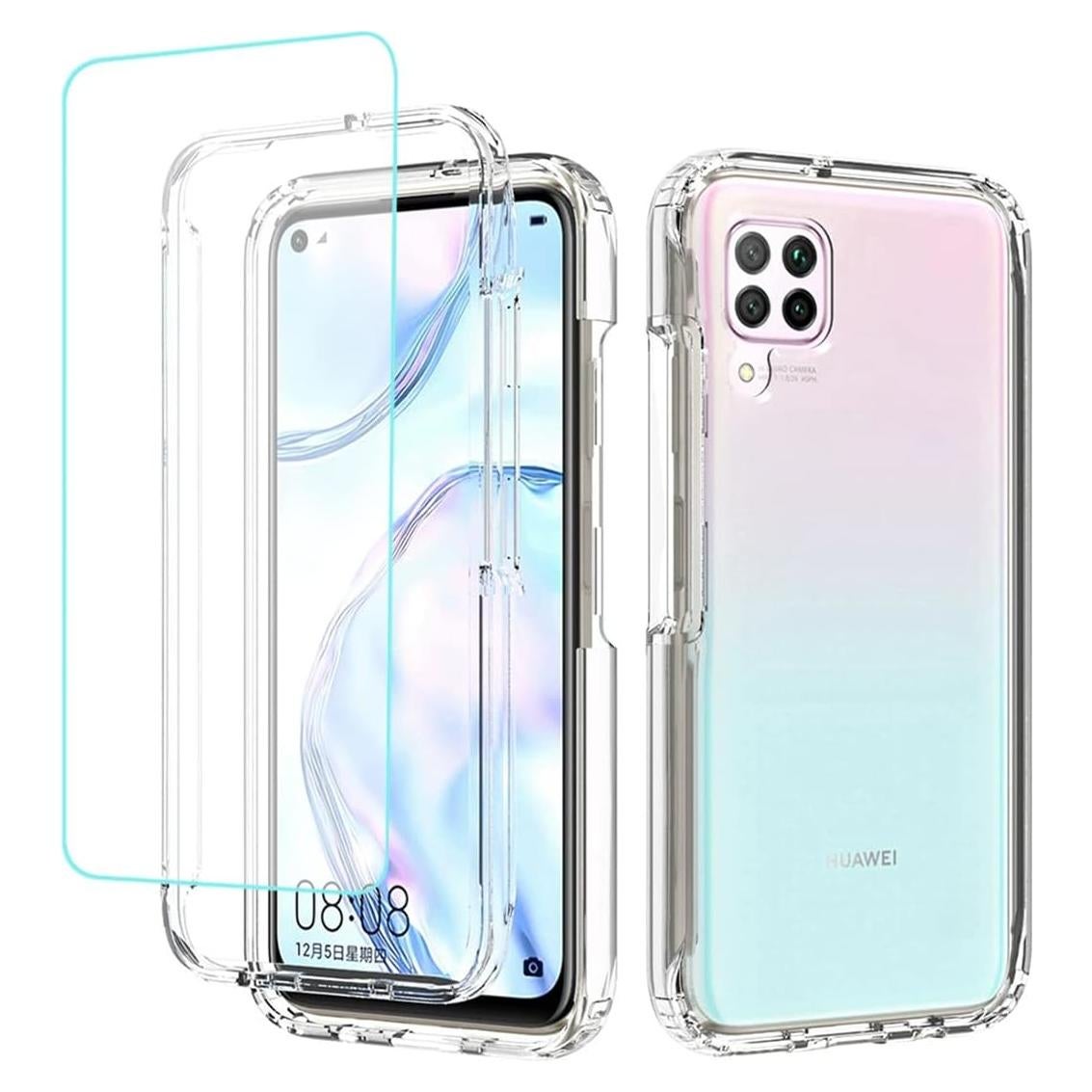 Funda Transparente Huawei P40 Lite 4G con Protector de Pantalla