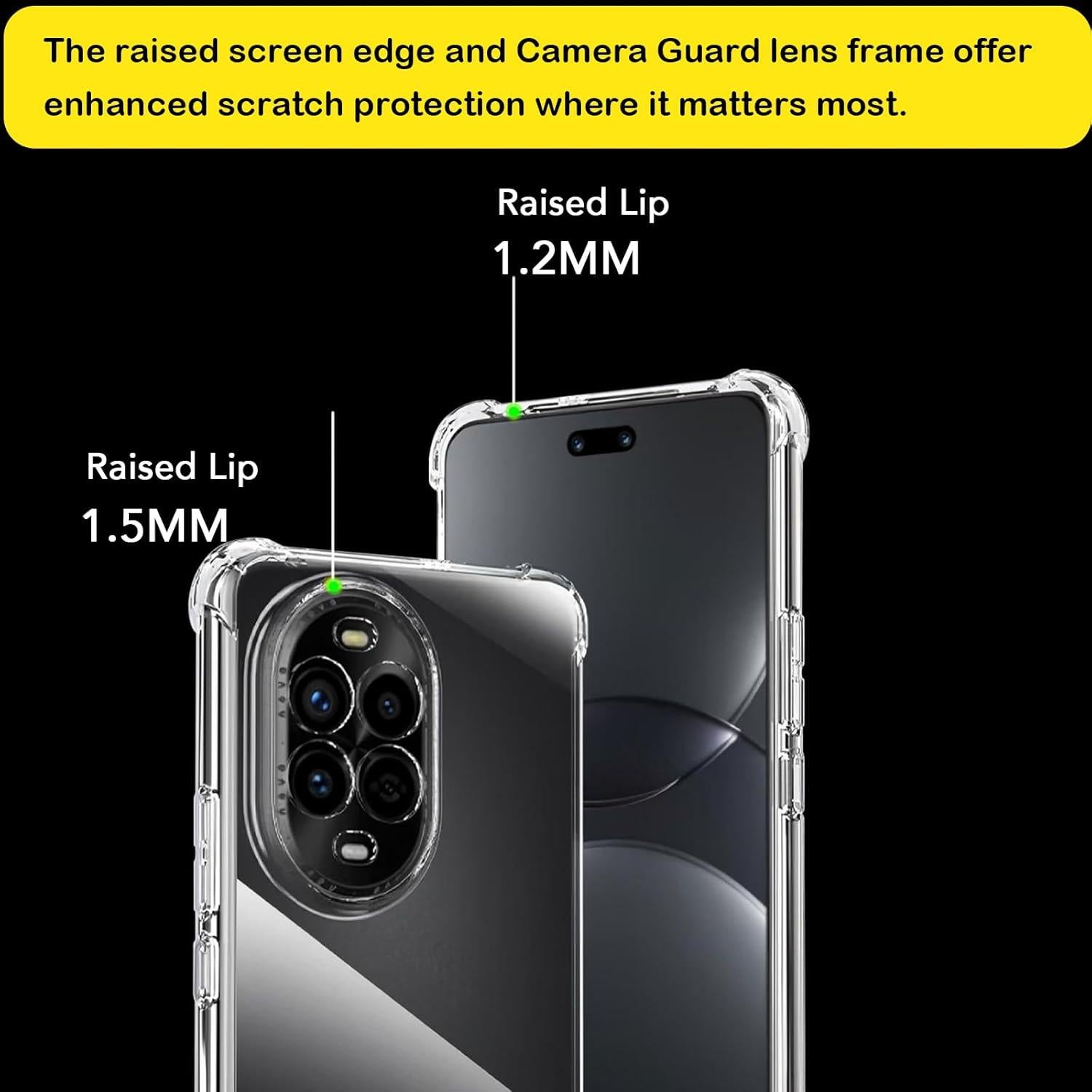 Funda TPU Transparente USTIYA para Huawei Nova 13 Pro