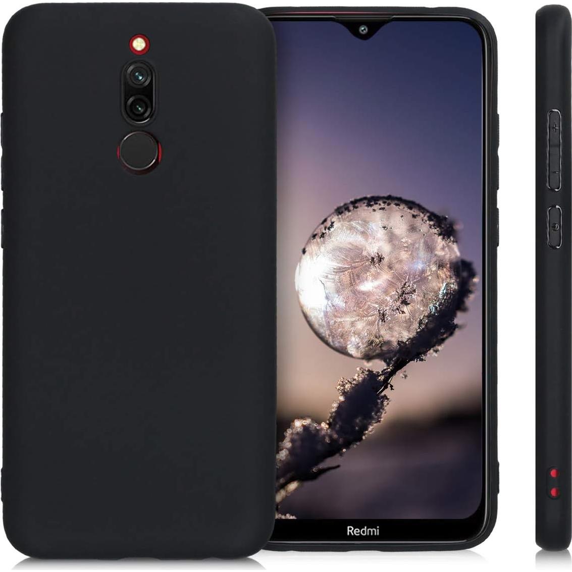 Funda Protectora Slim kwmobile para Xiaomi Redmi 8 - Negro Mate