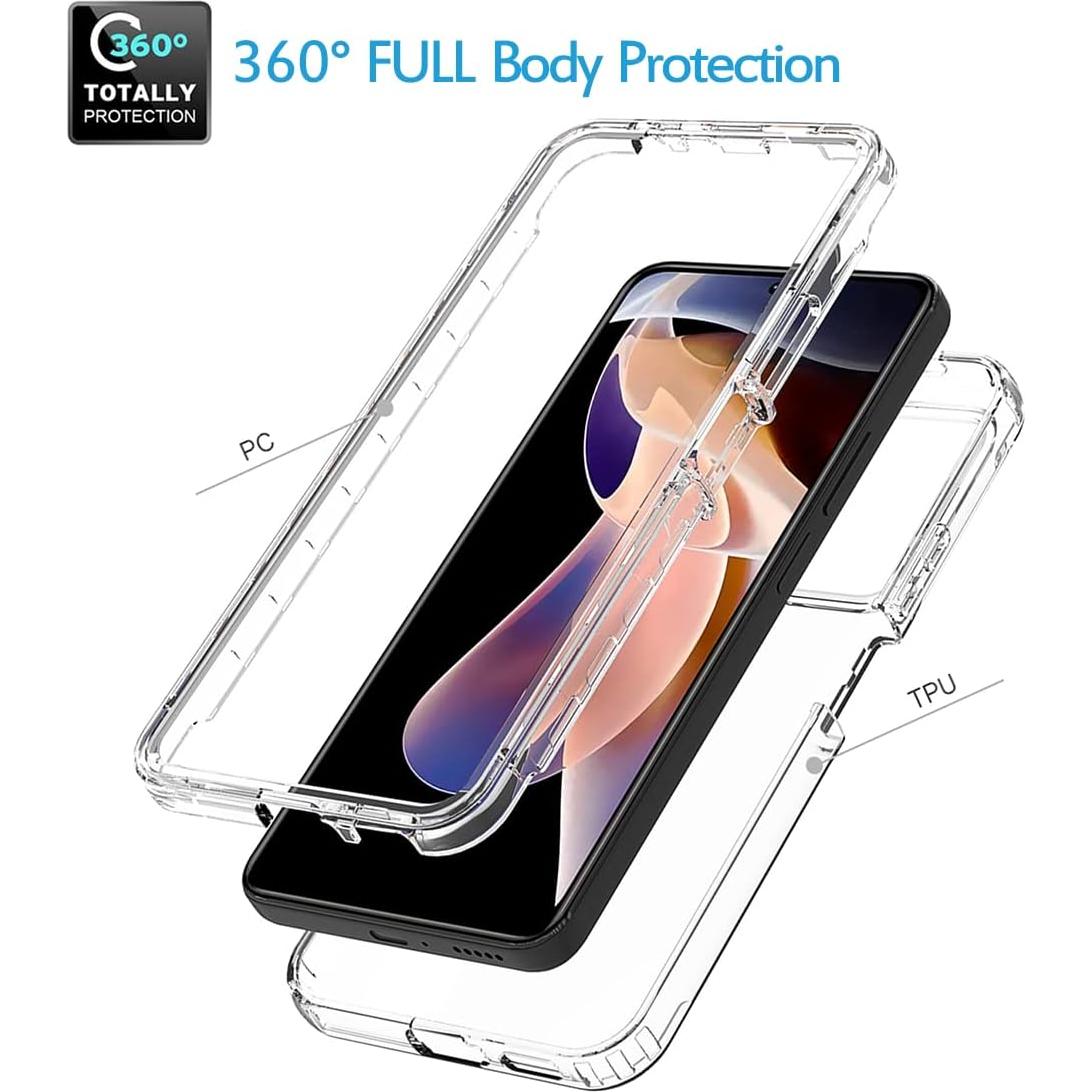 Funda Protectora para Xiaomi Redmi Note 11 Pro+ 5G con Vidrio Templado