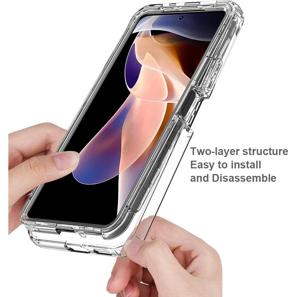 Funda Protectora para Xiaomi Redmi Note 11 Pro+ 5G con Vidrio Templado