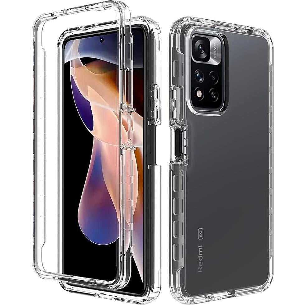 Funda Protectora para Xiaomi Redmi Note 11 Pro+ 5G con Vidrio Templado