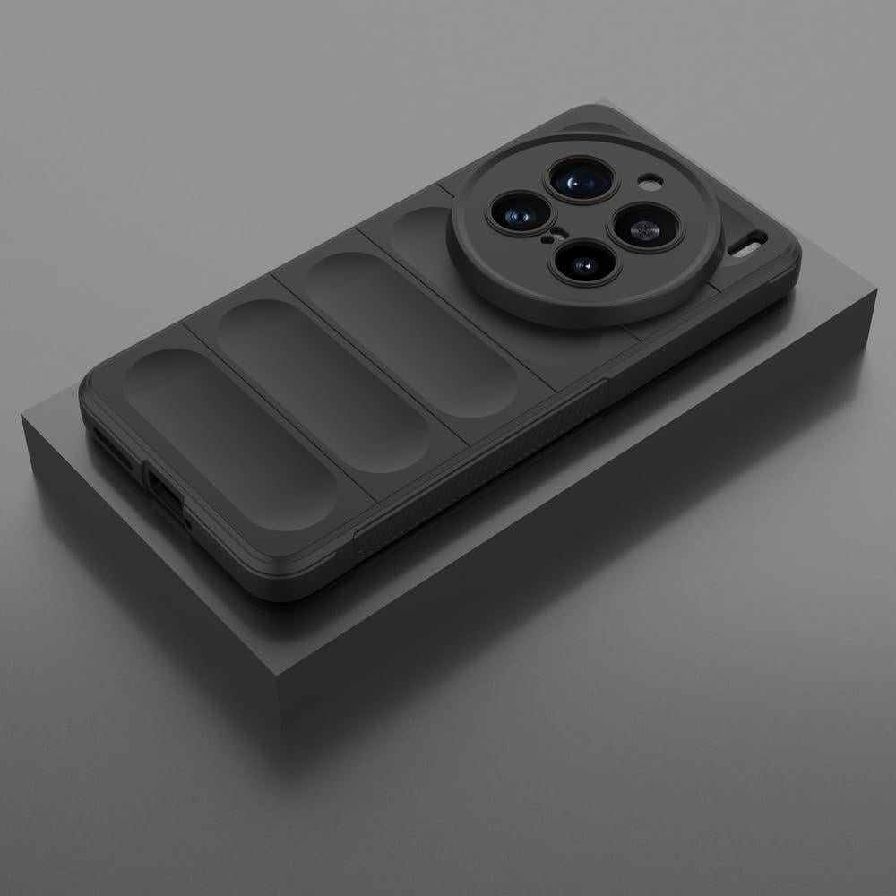 Funda TPU Negra para Vivo X200 Pro 5G - Elubugod