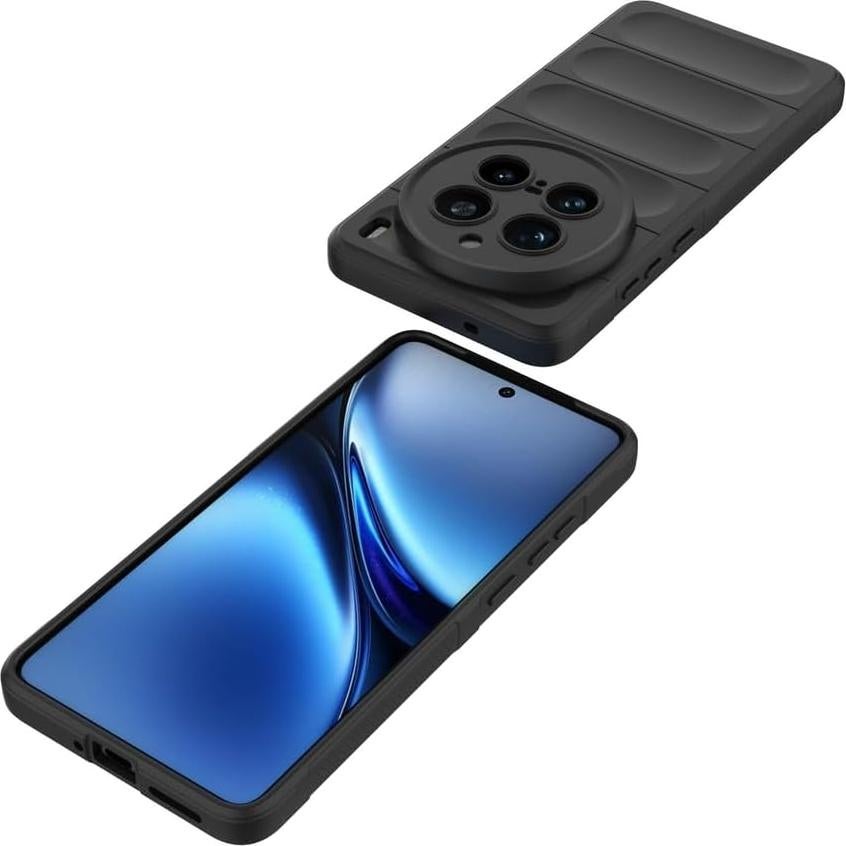 Funda TPU Negra para Vivo X200 Pro 5G - Elubugod