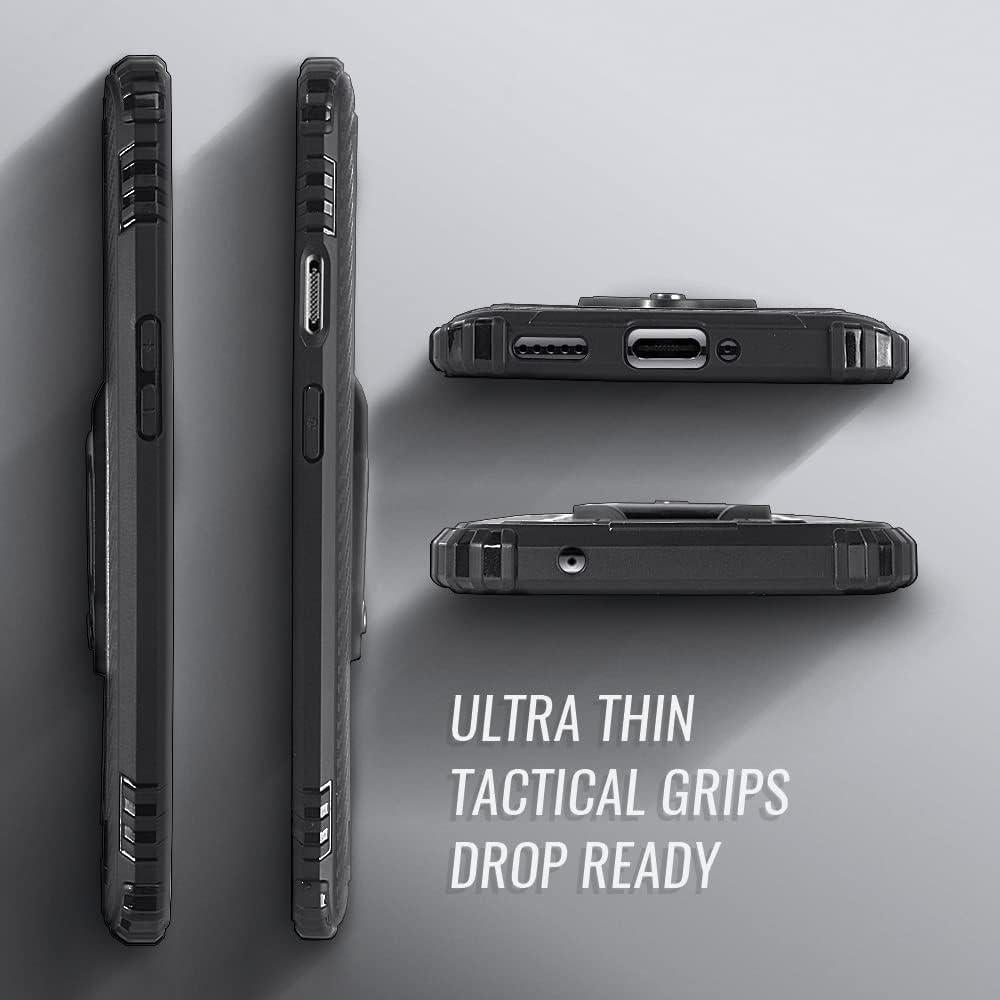 Funda protectora Shields Up para OnePlus 8 - Negra, Ultra delgada