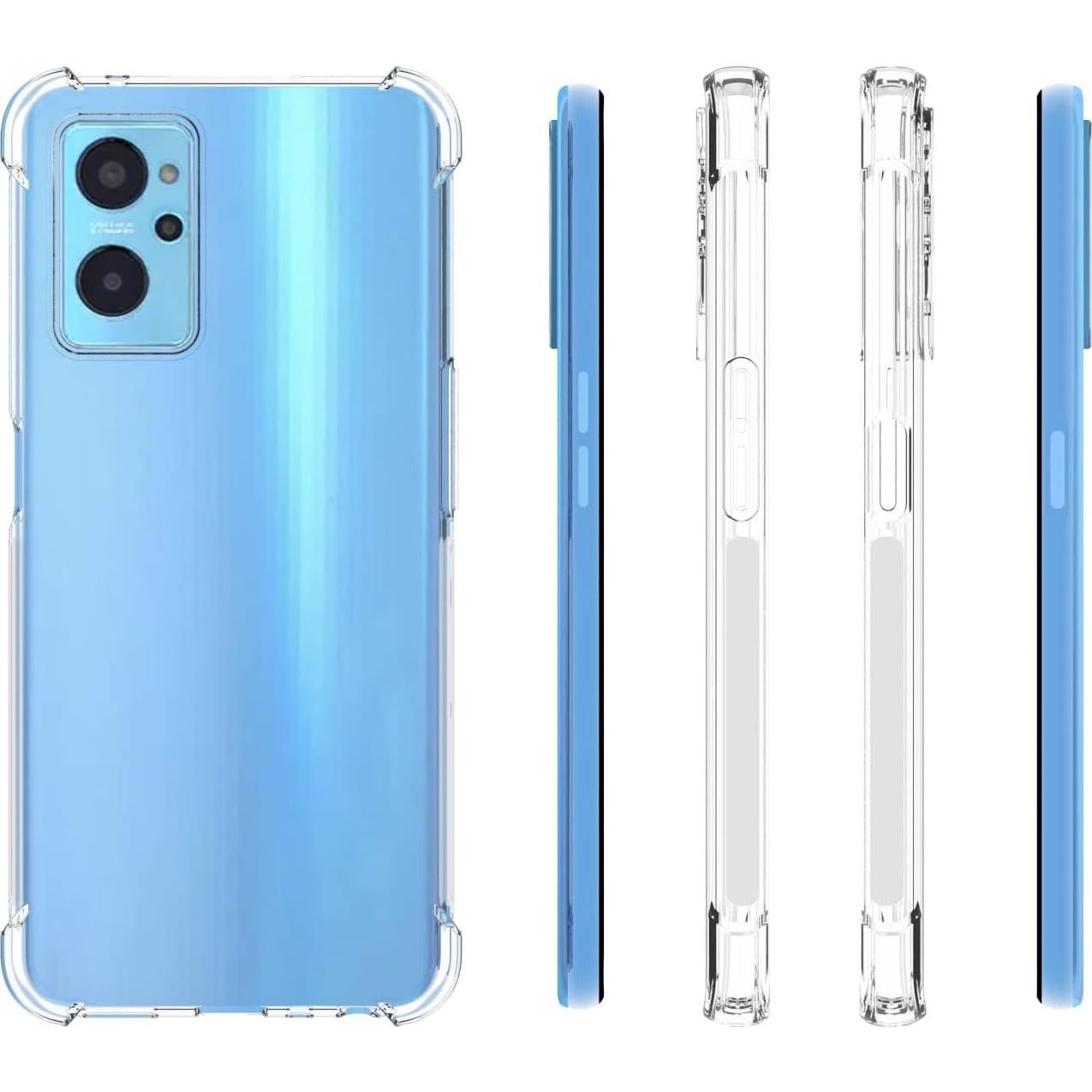Funda TPU Transparente USTIYA para Realme 9i - Protección Impactos
