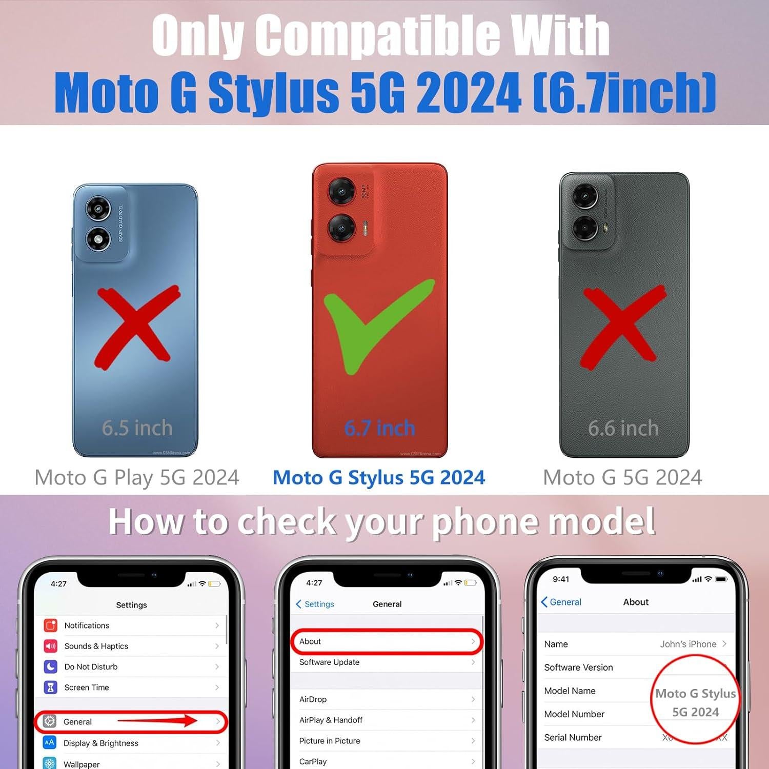 Funda Toycamp Cereza para Moto G Stylus 5G 2024 - Compatible MagSafe