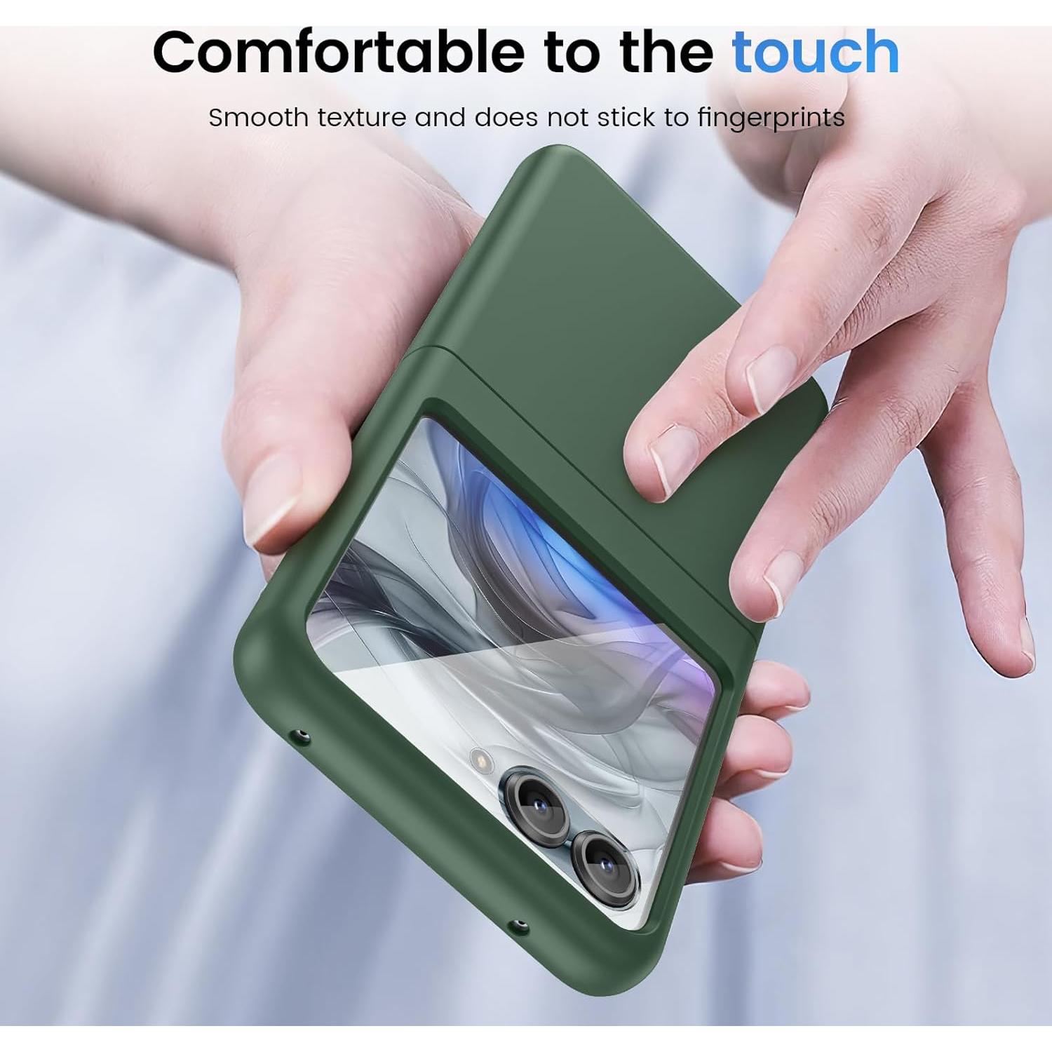 Funda Dura Ruky para Motorola Razr 2024/2025 con Protector