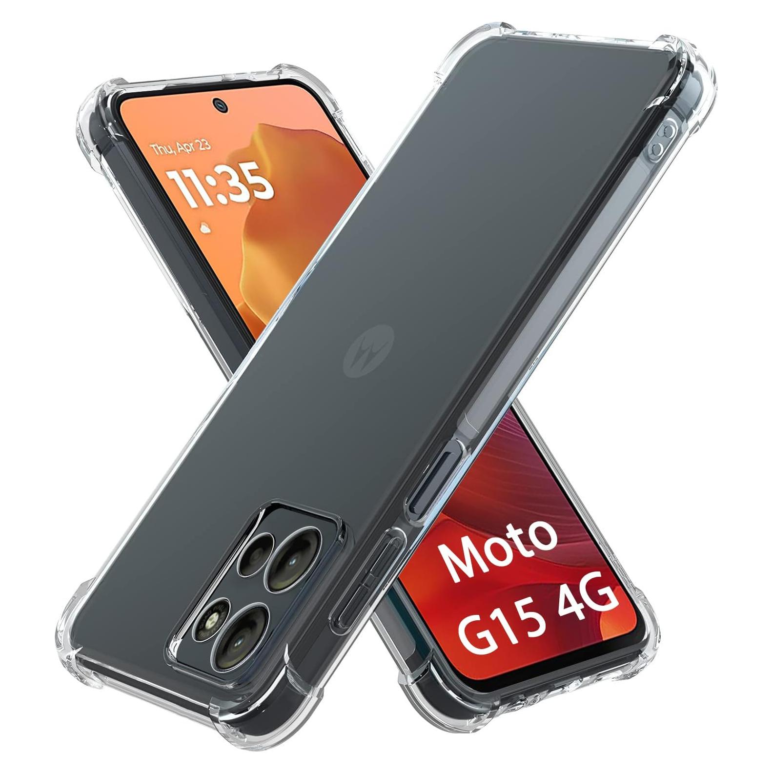Funda TPU Transparente USTIYA para Motorola Moto G15 4G