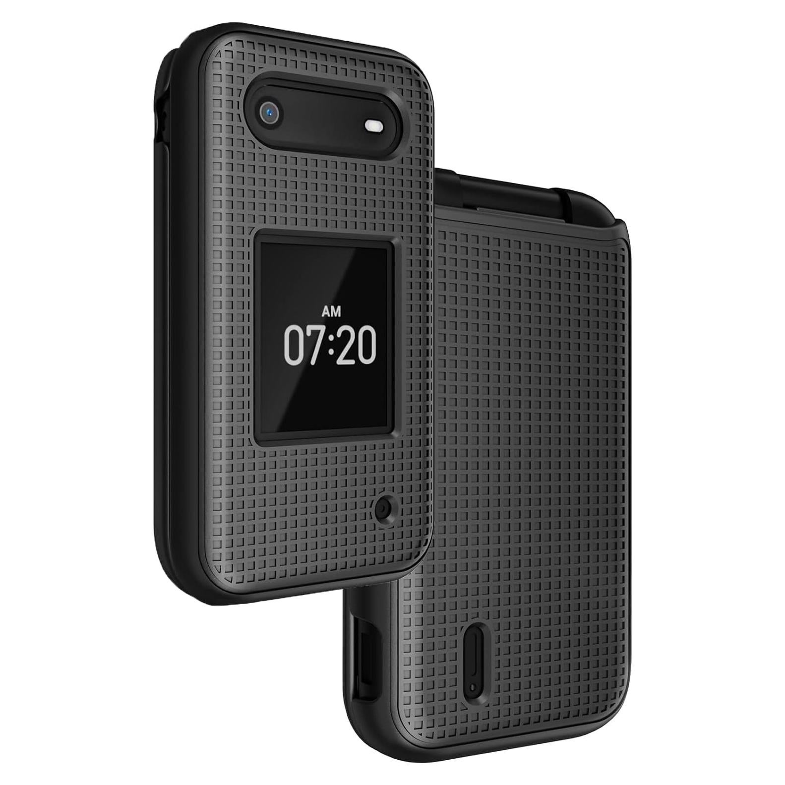 Funda Dura Nakedcellphone para Nokia 2760/2780 Plegable - Negro