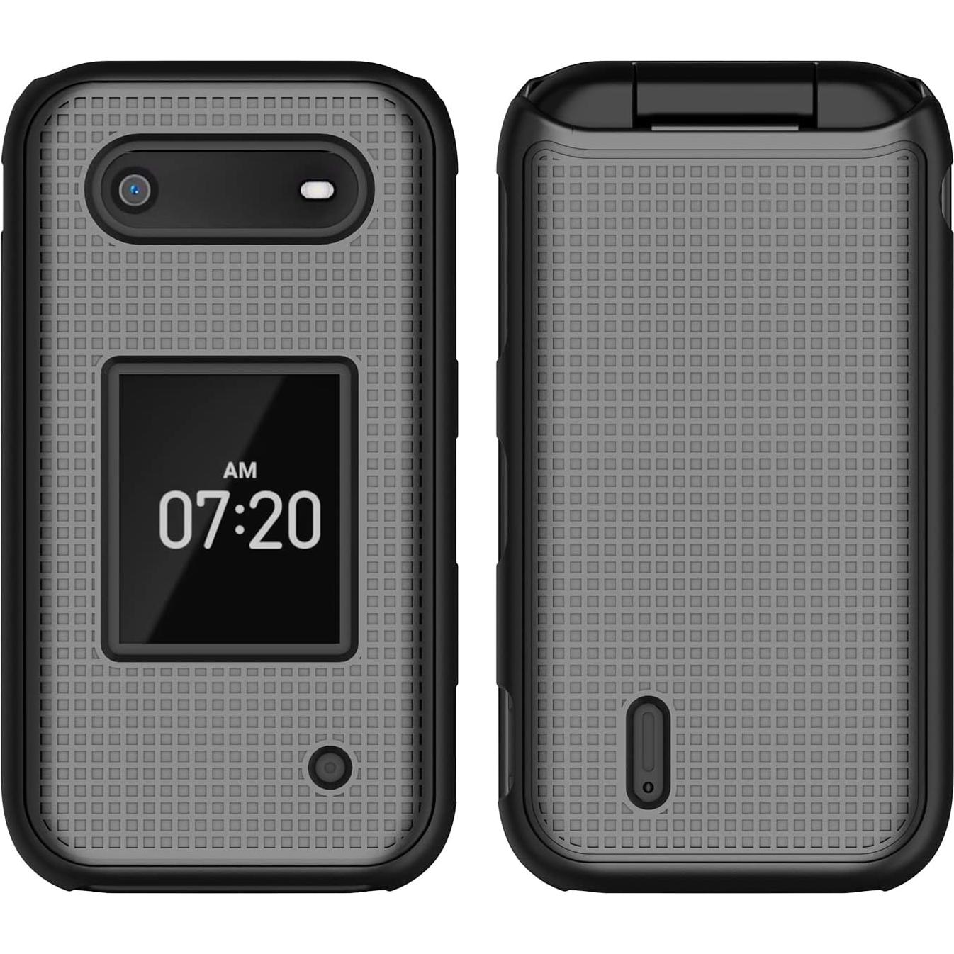 Funda Dura Nakedcellphone para Nokia 2760/2780 Plegable - Negro