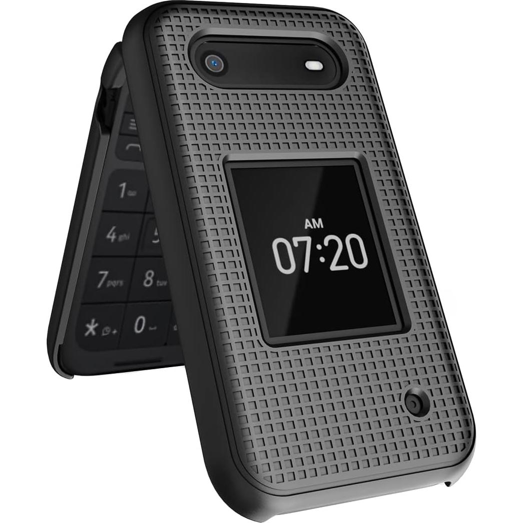 Funda Dura Nakedcellphone para Nokia 2760/2780 Plegable - Negro
