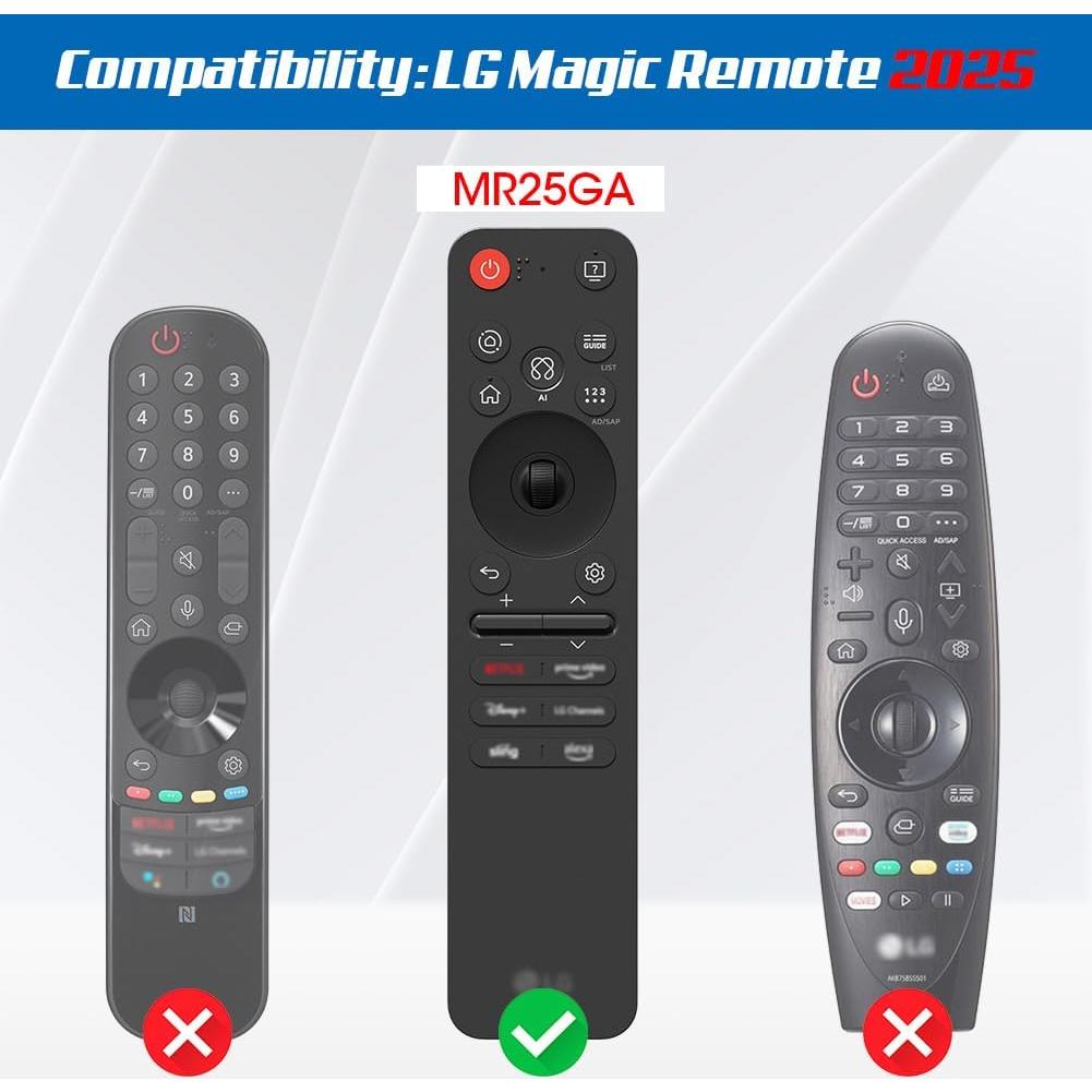 Funda de Silicona Antideslizante para Control Remoto LG MR25GA