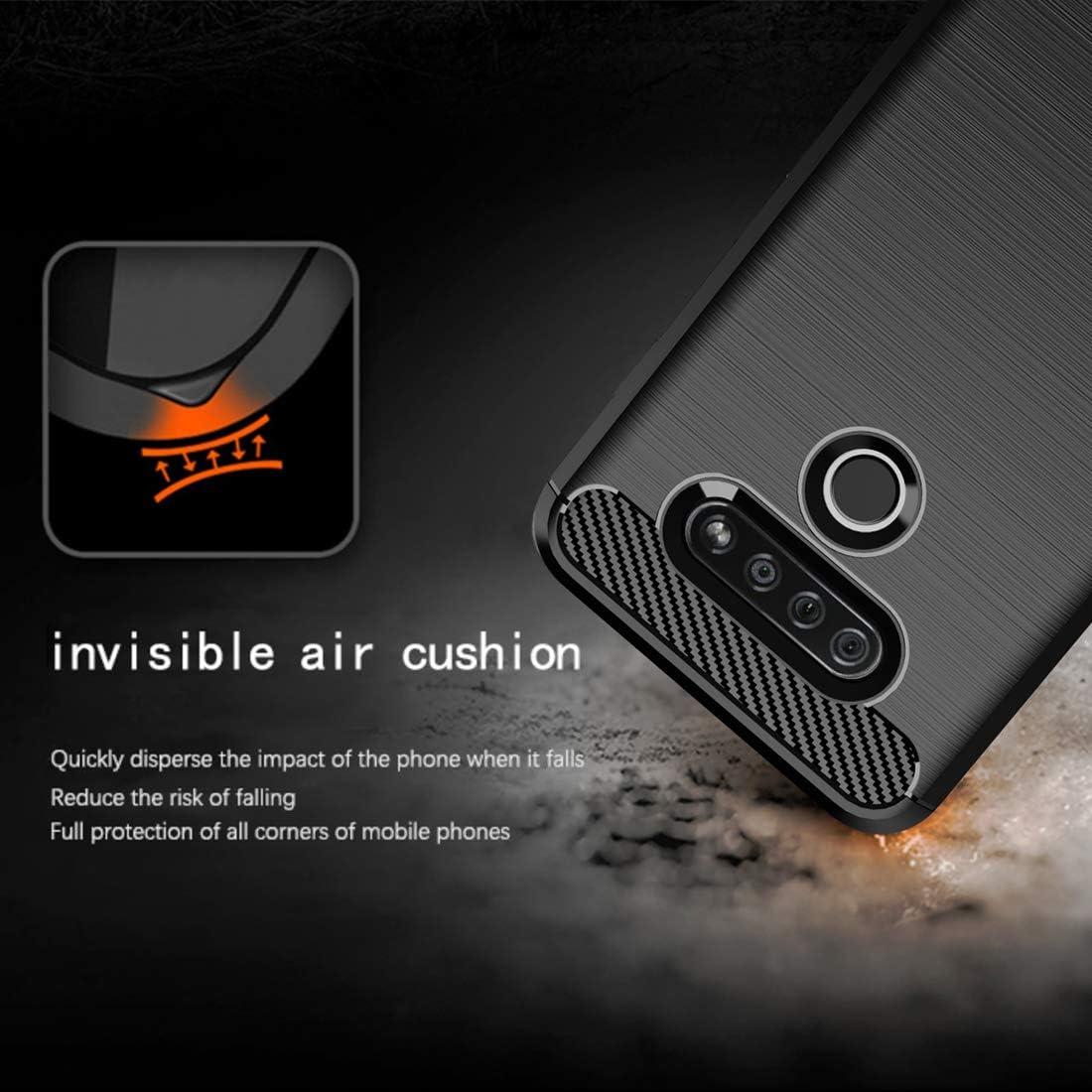 Funda Protectora Osophter para LG K51, Reflect y Q51 - Negro