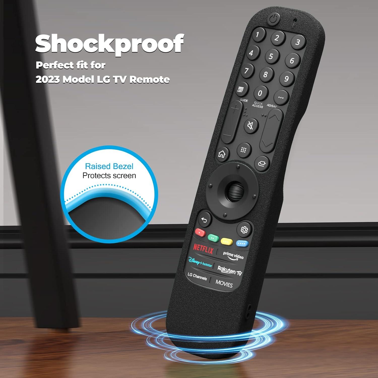 Funda Protectora de Silicona ZWP para Mando LG Smart TV 2021-2024