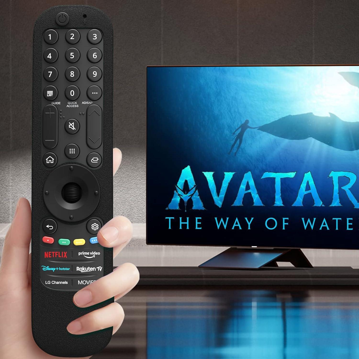 Funda Protectora de Silicona ZWP para Mando LG Smart TV 2021-2024