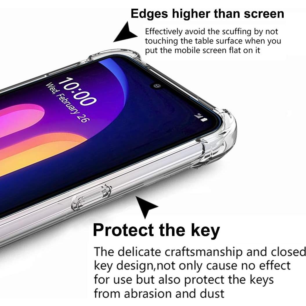 Funda Transparente Osophter para LG V60 ThinQ - TPU Reforzada