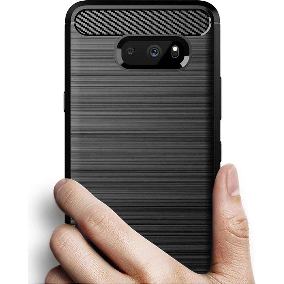 Funda Osophter para LG G8X Thinq y V50S Thinq - TPU Negro