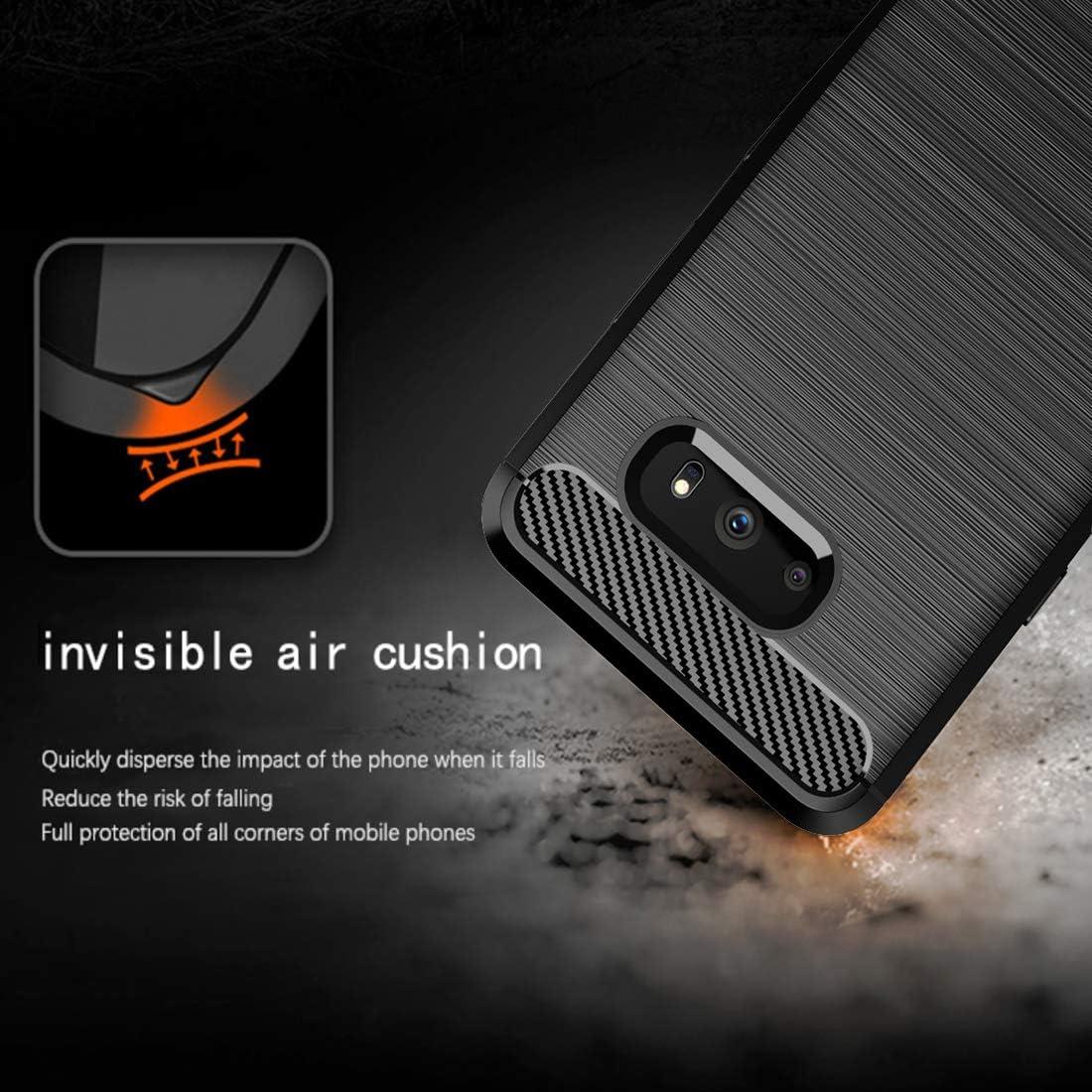 Funda Osophter para LG G8X Thinq y V50S Thinq - TPU Negro