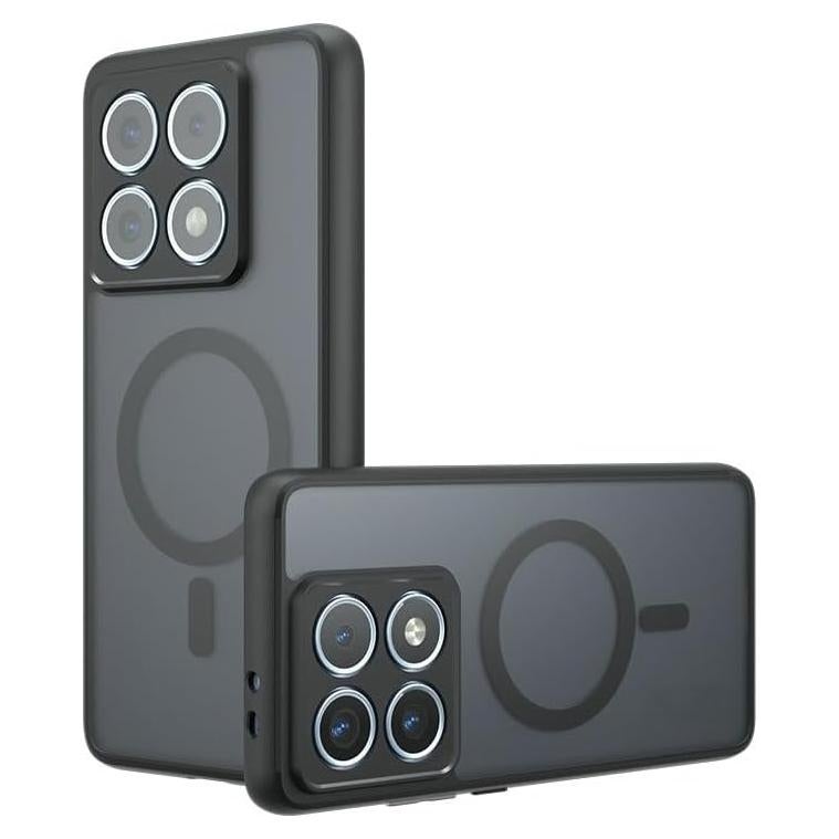 Funda Inteligente Antichoque Kukoufey para Honor 200 Negra