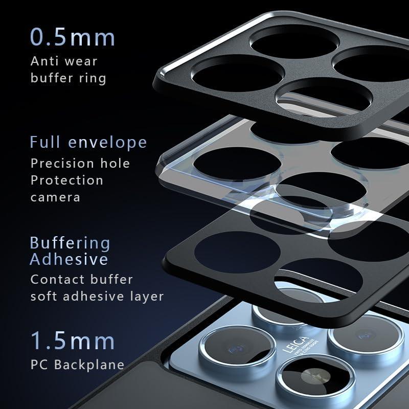 Funda Inteligente Antichoque Kukoufey para Honor 200 Negra