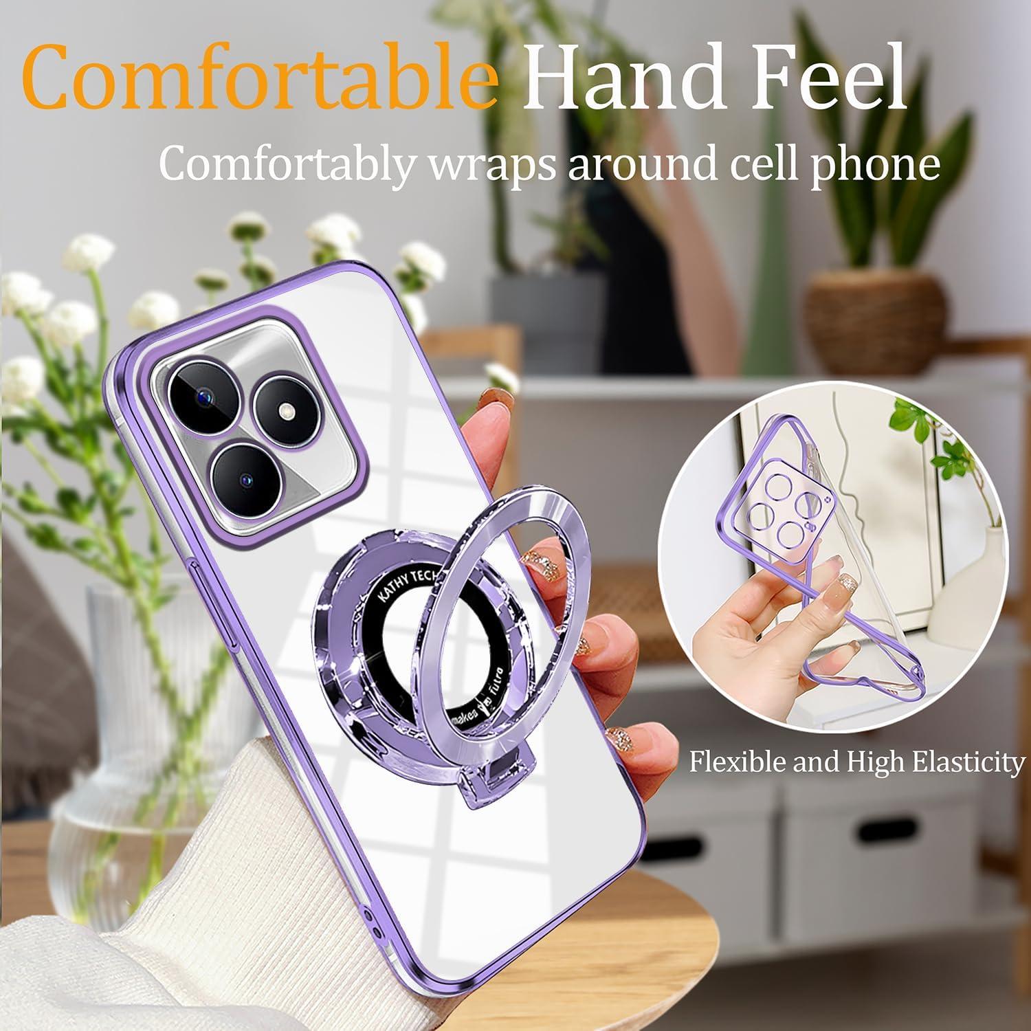 Funda Honor 400 Lite Wousunly Antichoque con Soporte Púrpura