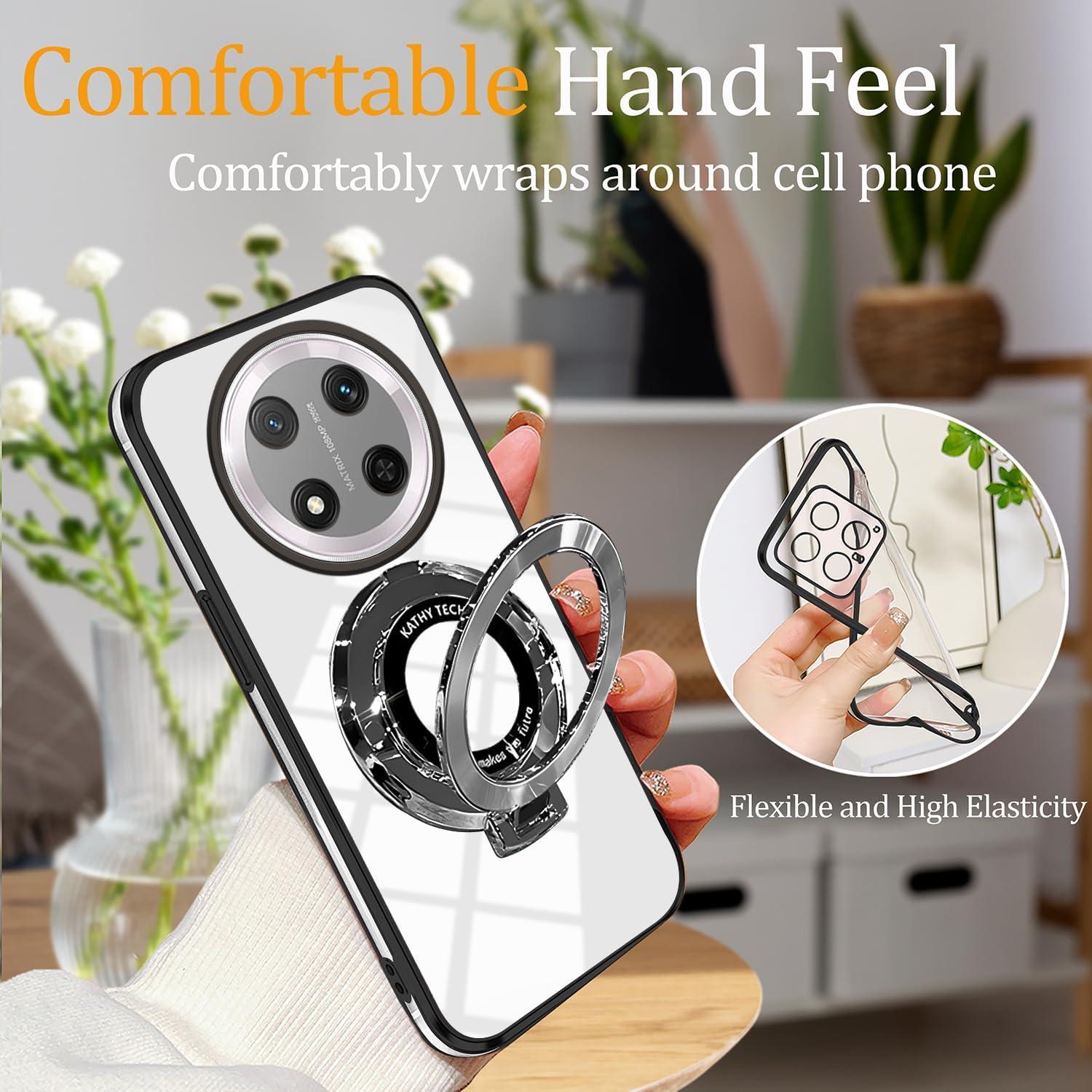 Funda Protectora Silicona Honor Magic 7 Lite - Wousunly Negra