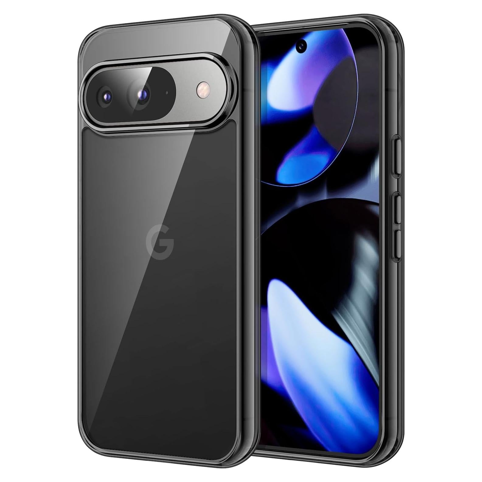 Funda JETech para Google Pixel 9/9 Pro 2024, Antigolpes y Transparente
