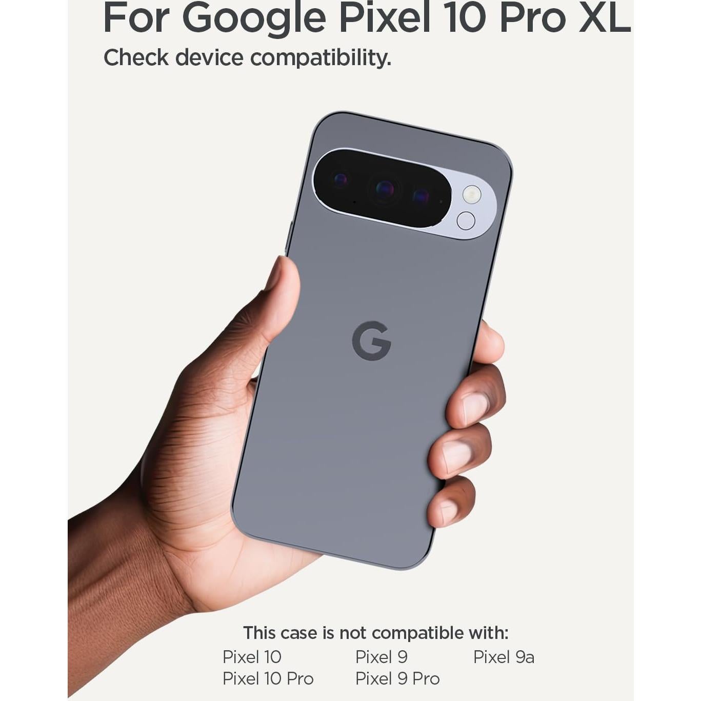 Funda Ultra Híbrida Spigen para Google Pixel 10 Pro XL - Transparente