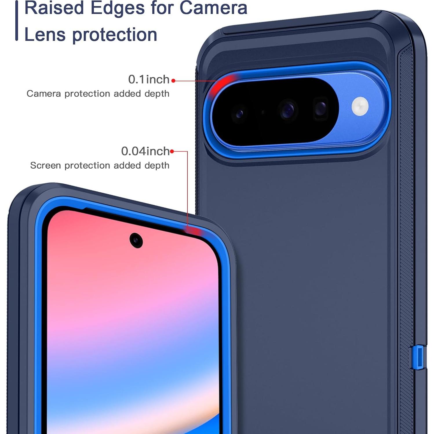Funda Google Pixel 10 Pro Casenplaza 3 Capas Azul Marino