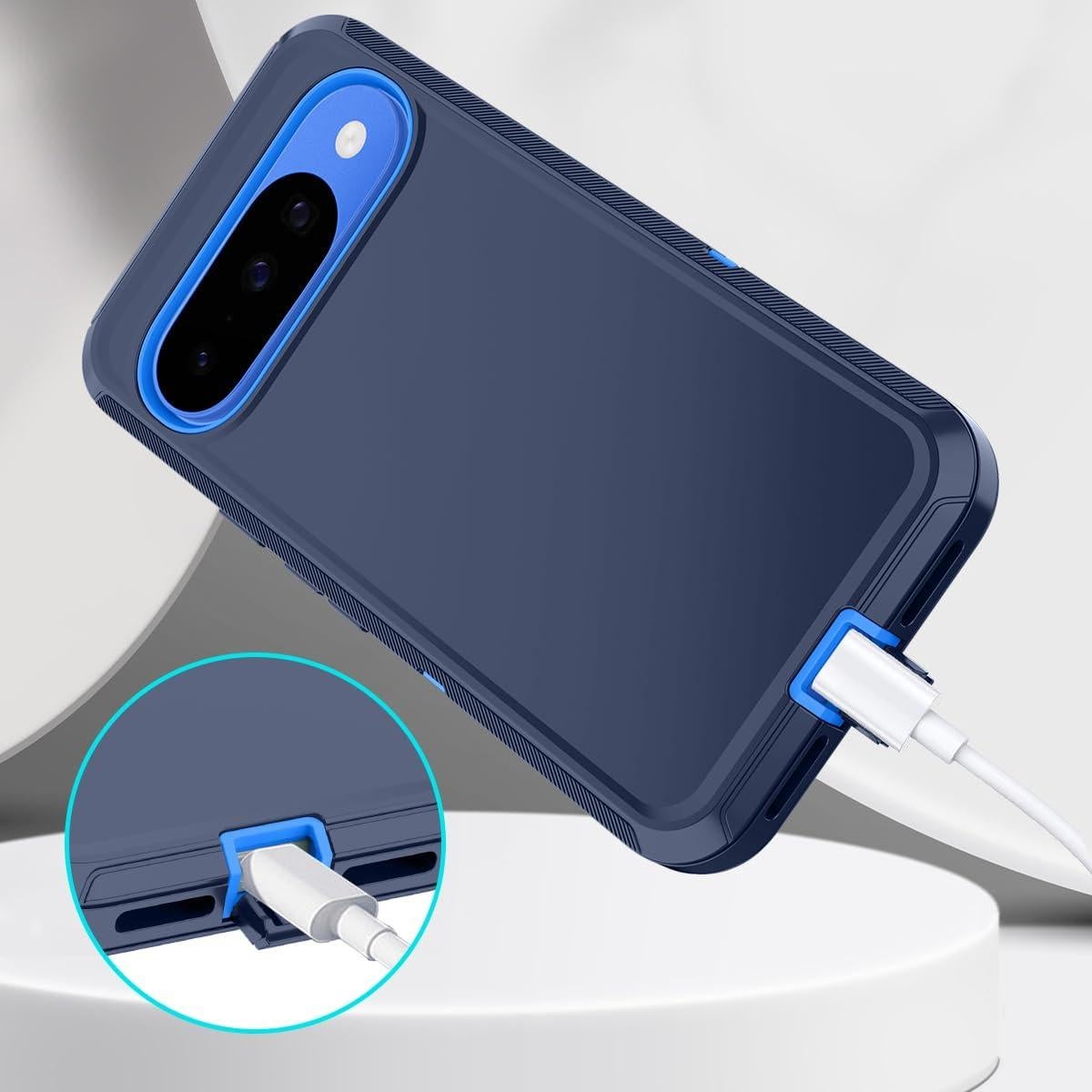 Funda Google Pixel 10 Pro Casenplaza 3 Capas Azul Marino