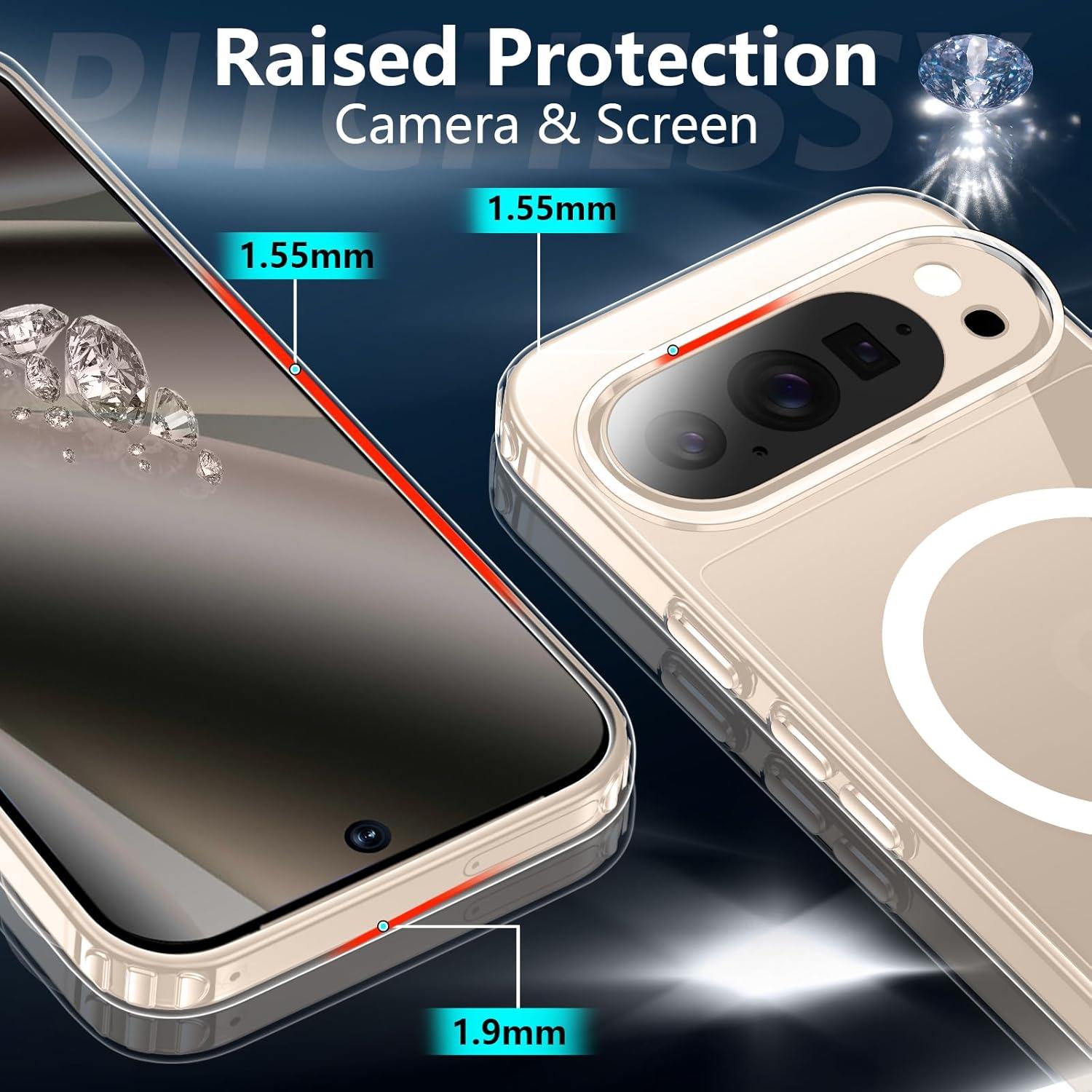 Funda Transparente PITCHESSY para Google Pixel 10 Pro XL 2025