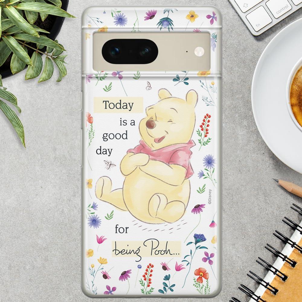 Funda TPU ERT GROUP para Google Pixel 7 Disney Winnie Pooh