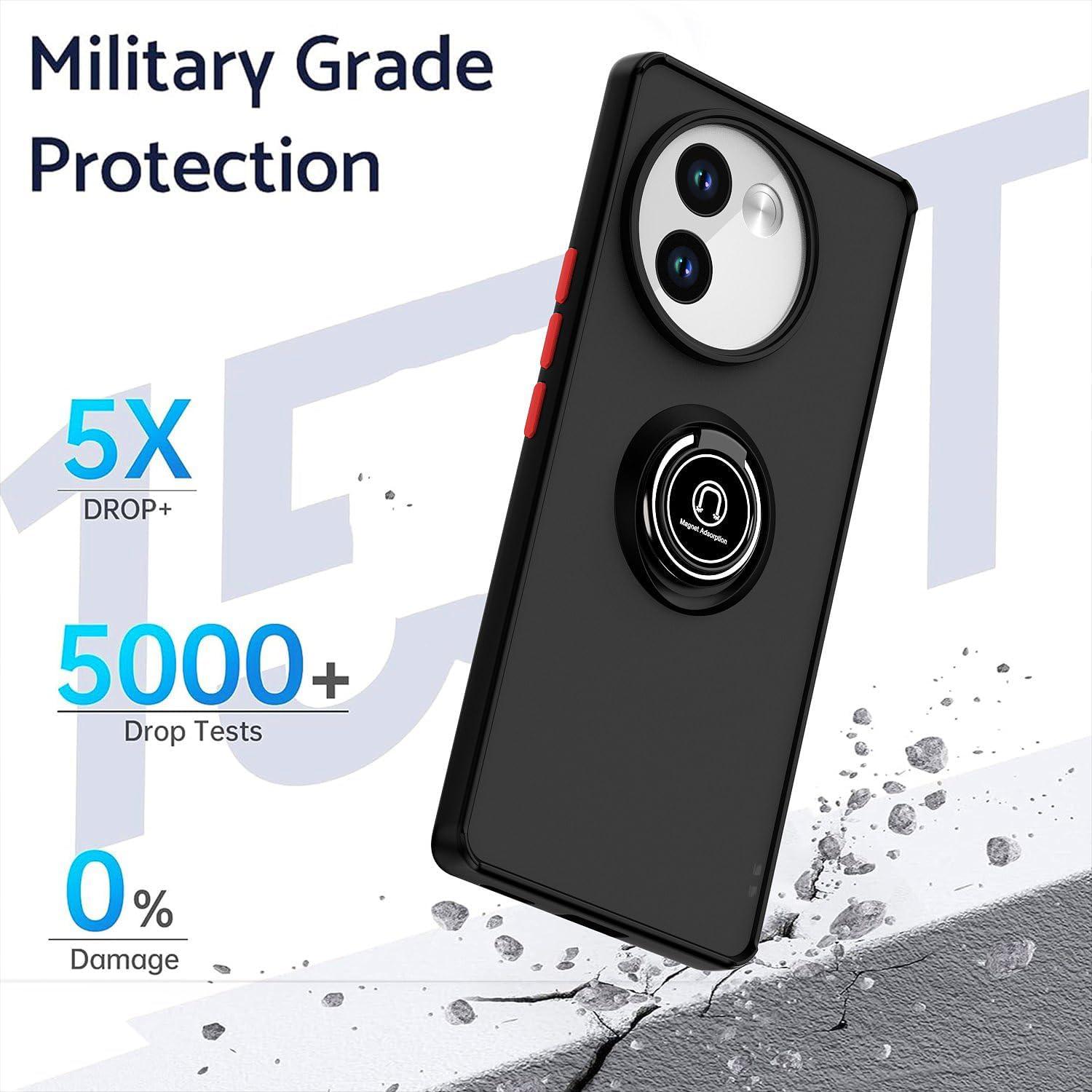 Funda QUIETIP para Tecno Spark 30 Pro con Soporte y Protector