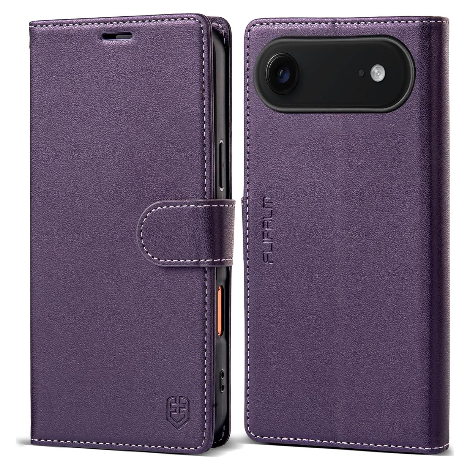 Funda billetera FLIPALM para iPhone 17 Air - Púrpura