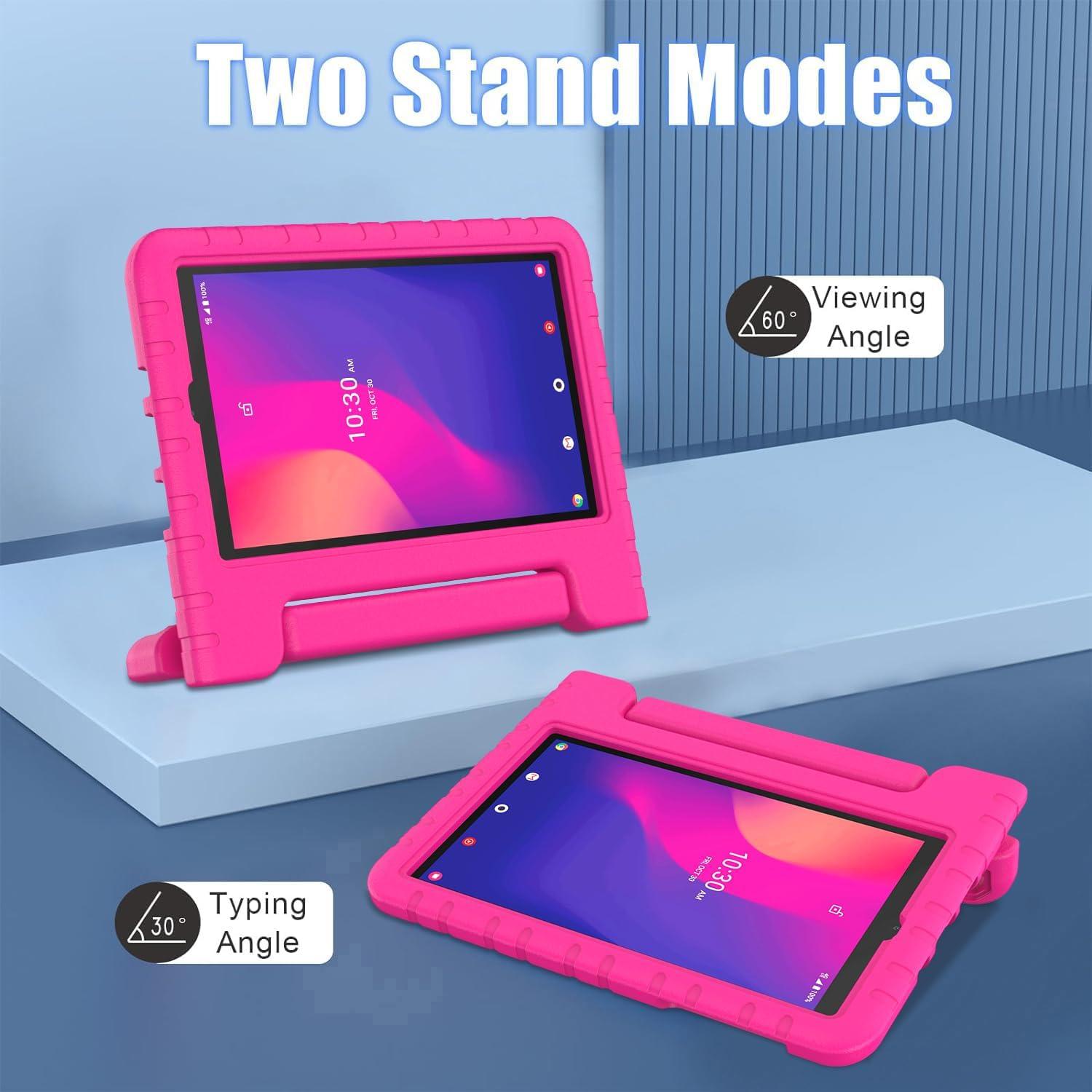 Funda BMOUO Rosa para Alcatel Joy Tab 2 2020 - 8 Pulgadas
