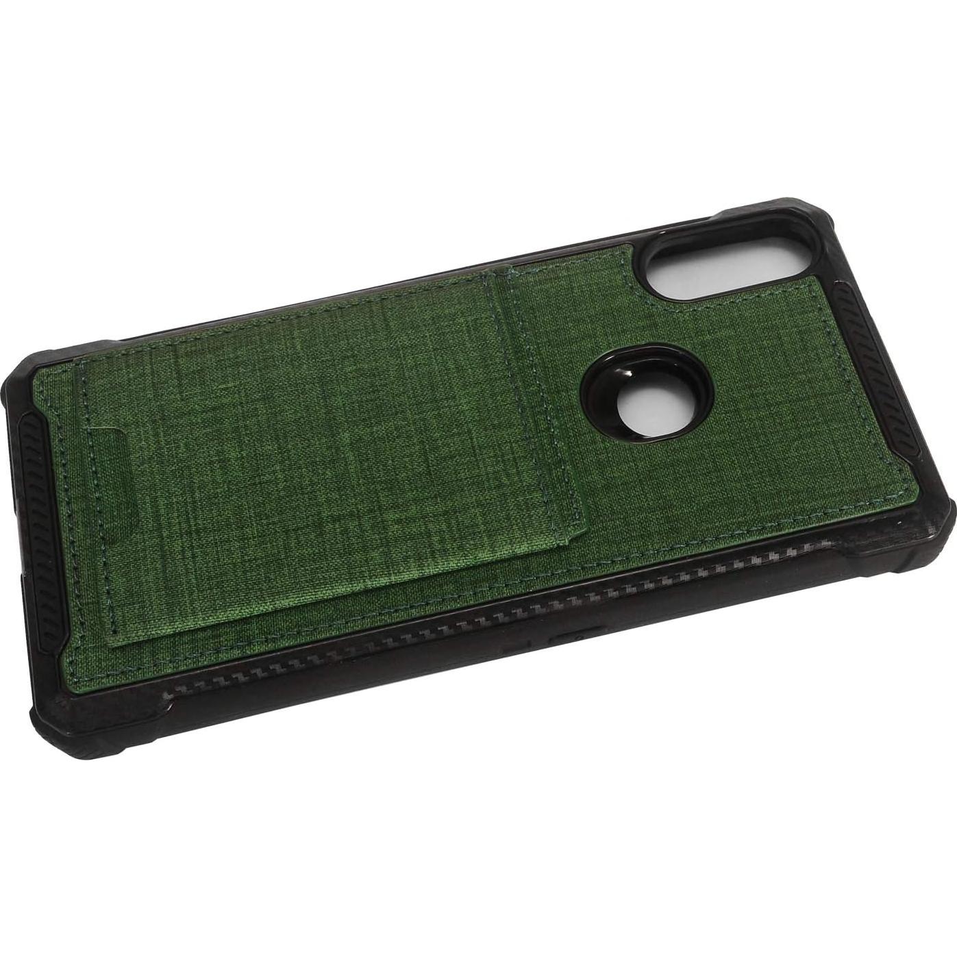 Funda híbrida denim CELZEN para Alcatel 3V 5032W con bolsillo