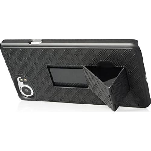 Funda con Clip y Soporte Kickstand Nakedcellphone para BlackBerry KEYone
