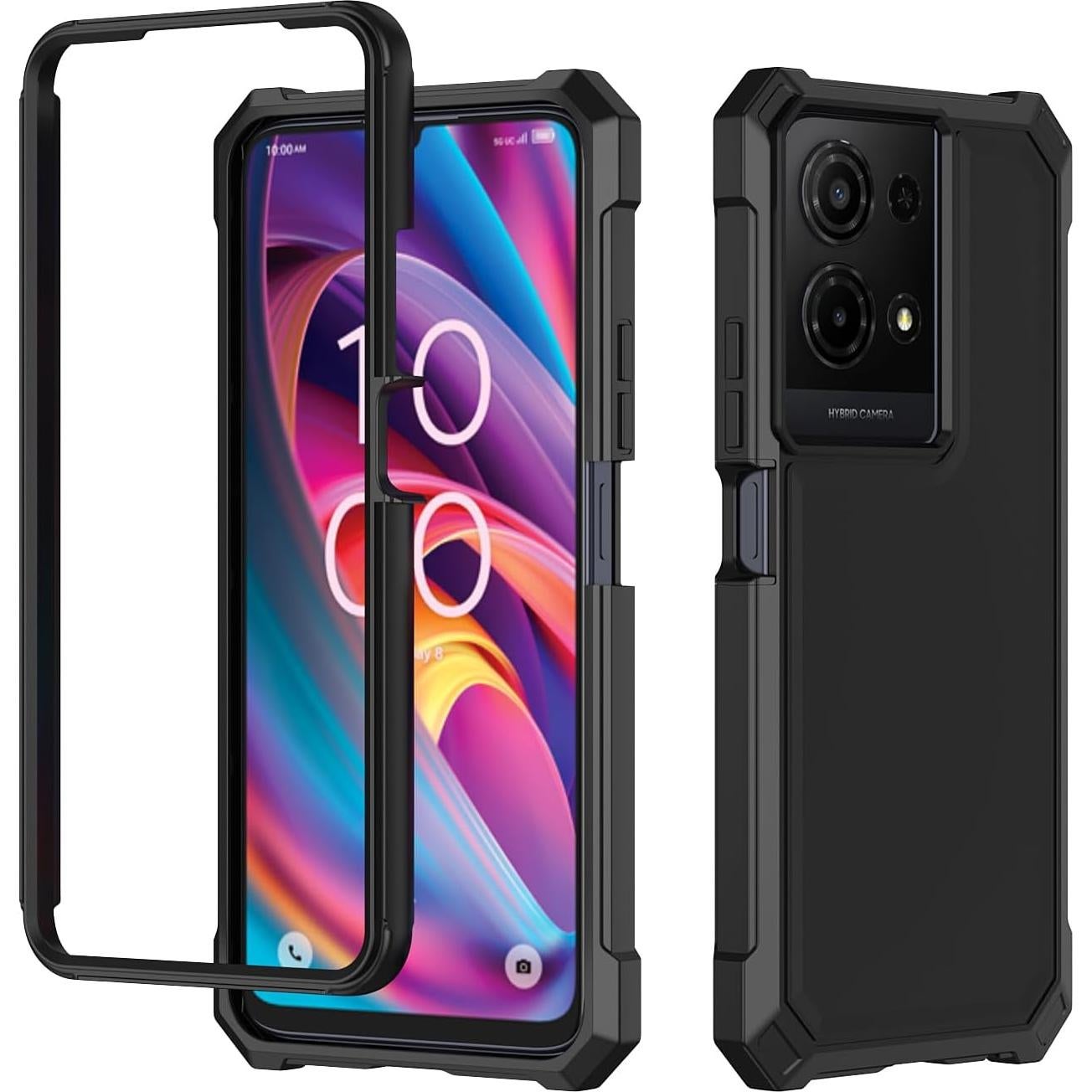 Funda para TCL K32/K33 5G 2025 con protector de pantalla