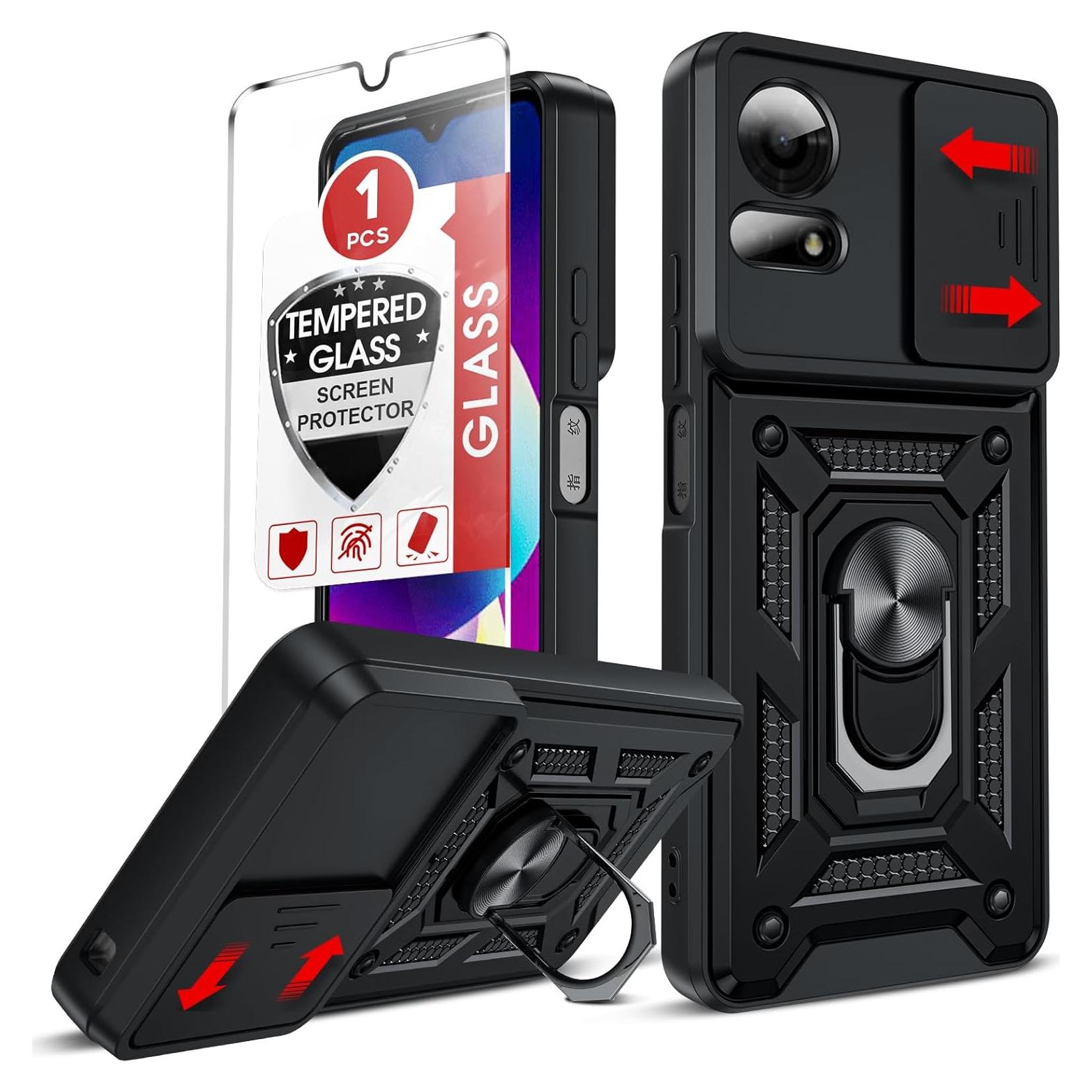 Funda LeYi para TCL 50 LE 4G con Protector de Pantalla 9H
