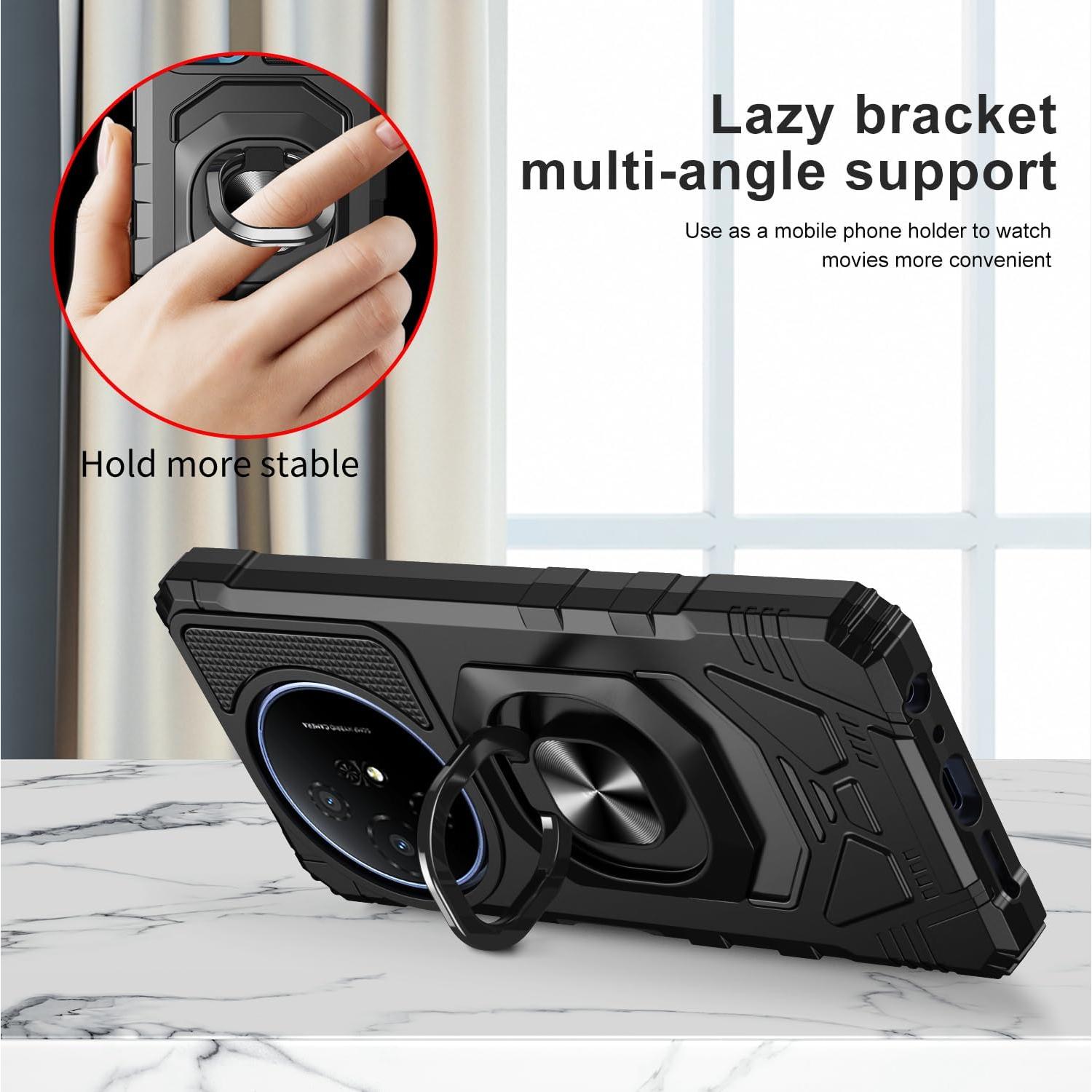 Funda Protectora Aulzaju para TCL 50XL/60XE 5G Negra