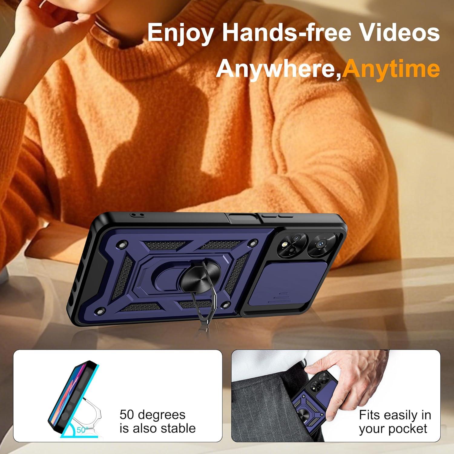 Funda TCL 50 XE 5G Pilaru con Soporte y Protectores de Pantalla