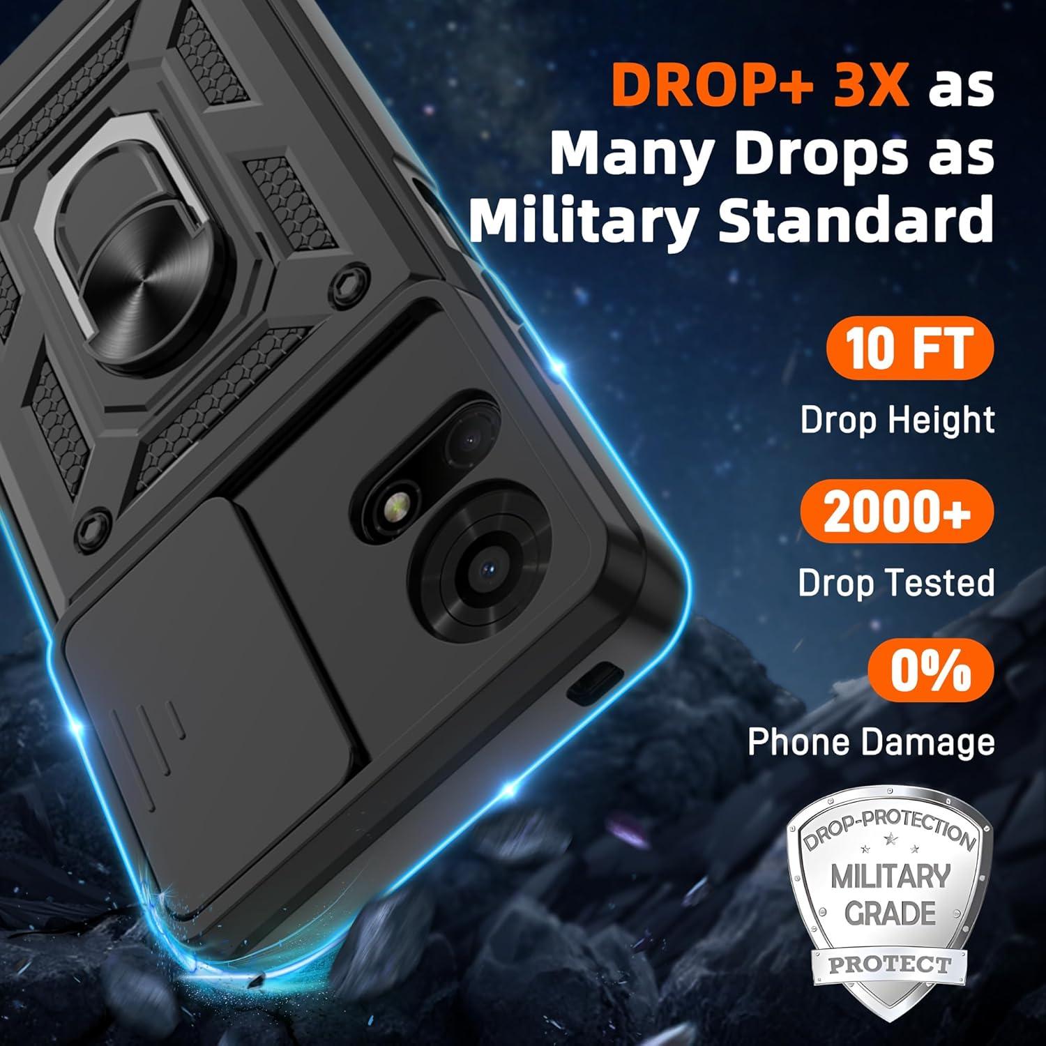 Funda Protectora ATUMP para TCL 50 LE con Soporte y Protector