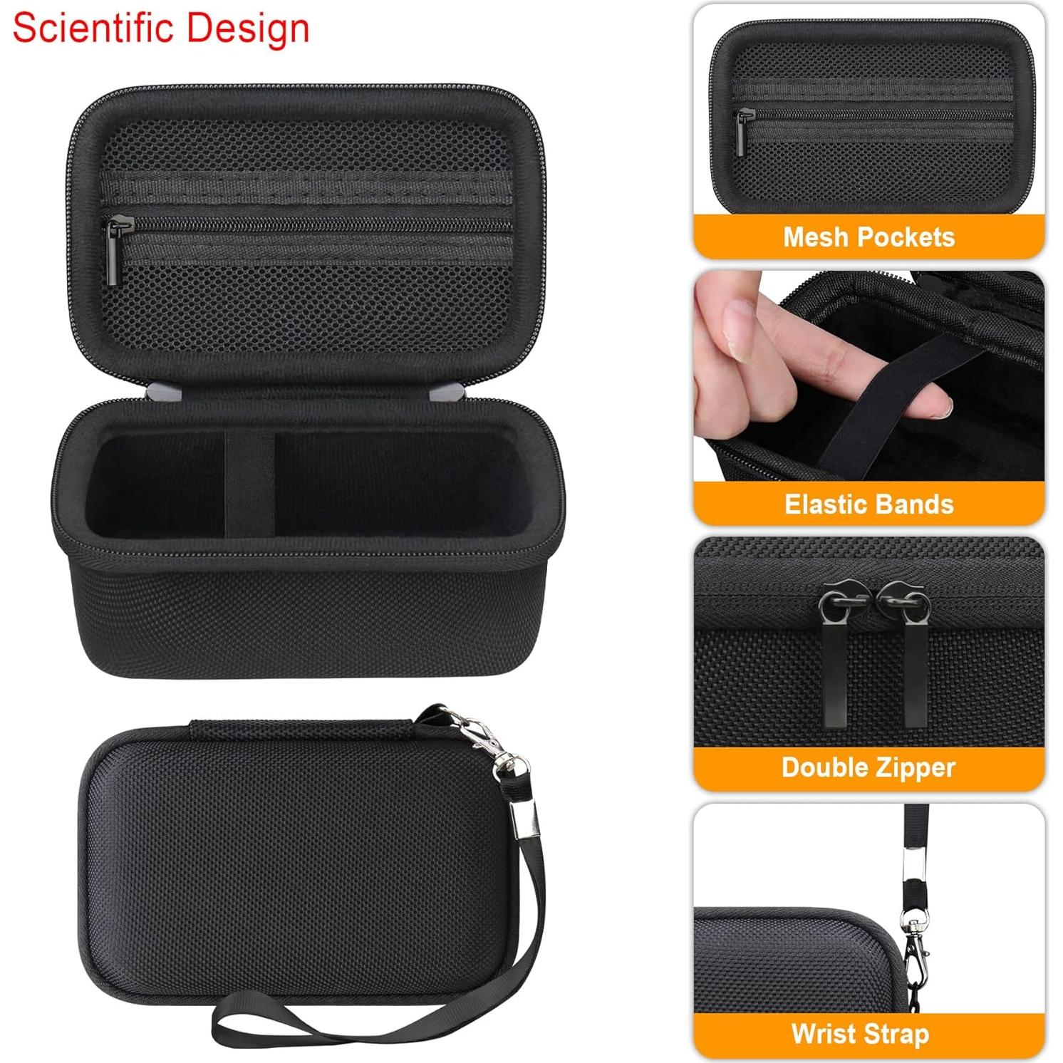 Funda de Transporte Elonbo para Cámara Panasonic LUMIX ZS99 Negra