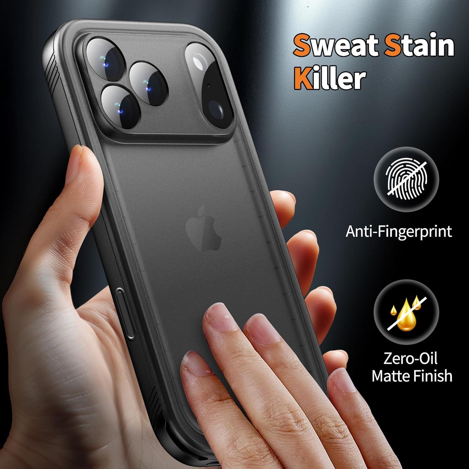 Funda Protectora IP68 Cozycase para iPhone 17 Pro Negra