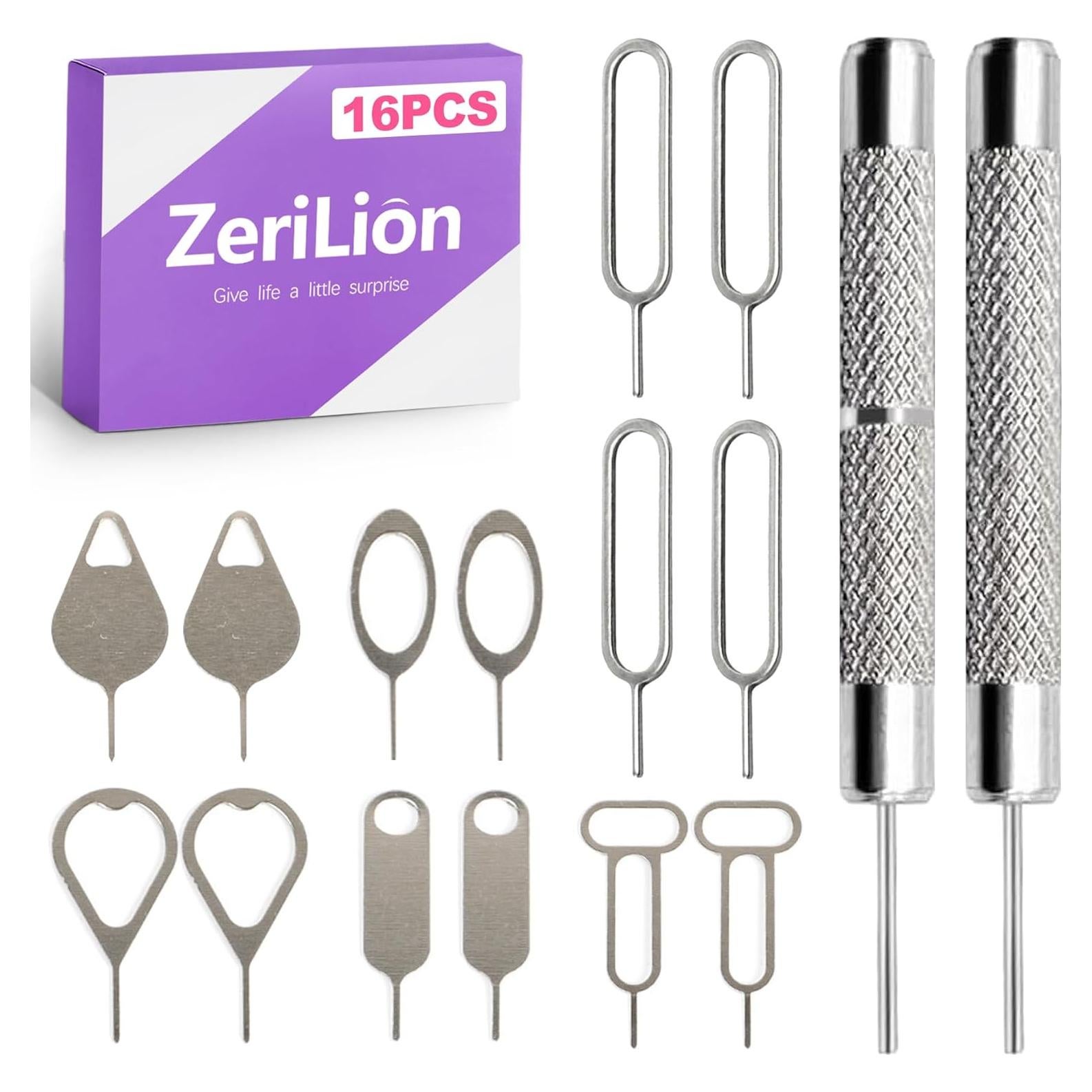 16 Herramientas de Expulsión SIM ZeriLion - Acero Inoxidable