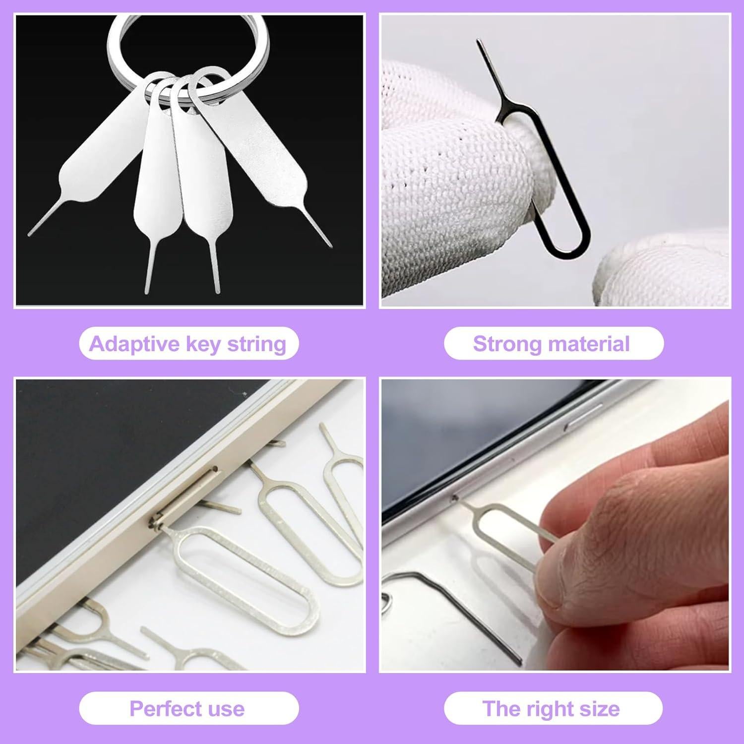 16 Herramientas de Expulsión SIM ZeriLion - Acero Inoxidable