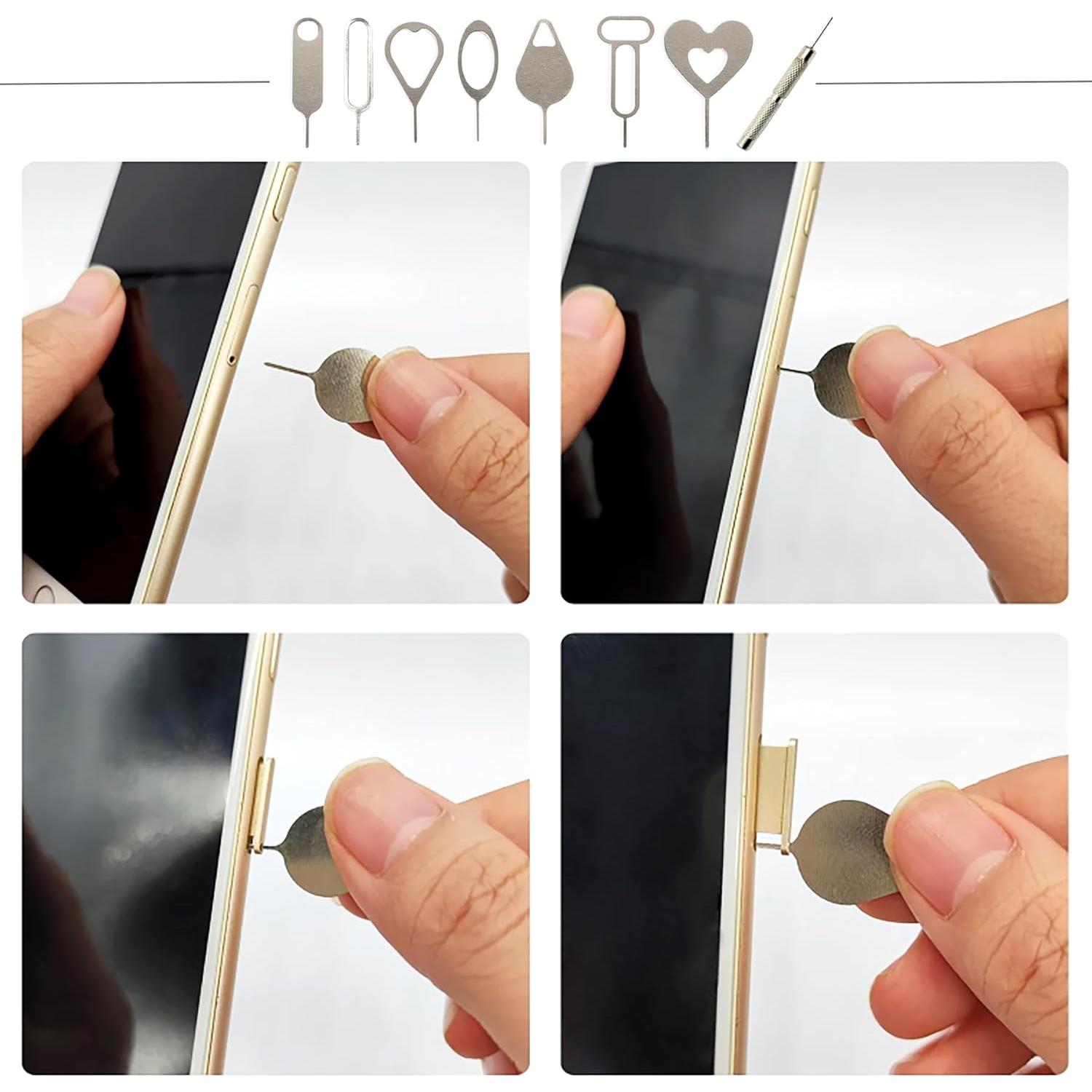 Kit de Herramientas para Extracción de Tarjetas SIM Tnkcter 16 Pcs