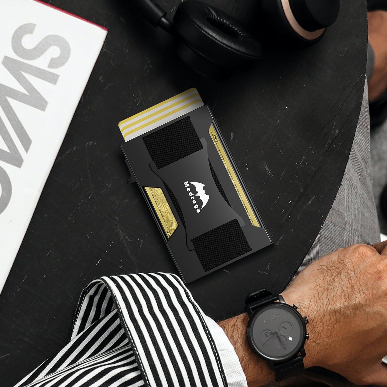 Billetera Inteligente Slim Minimalista Z038-smart Negra