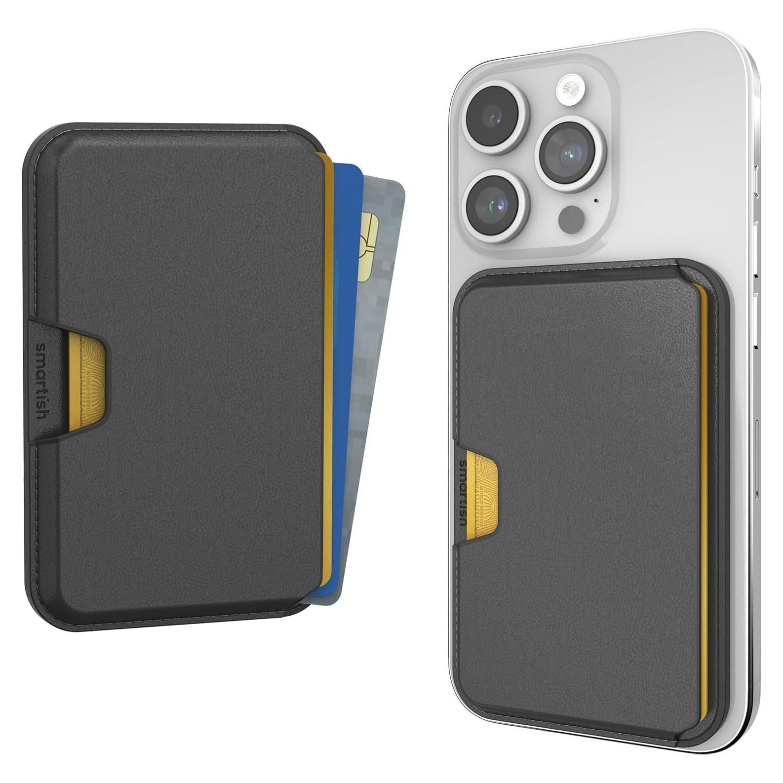 Billetera Magnética Smartish Trabajo Secundario para iPhone